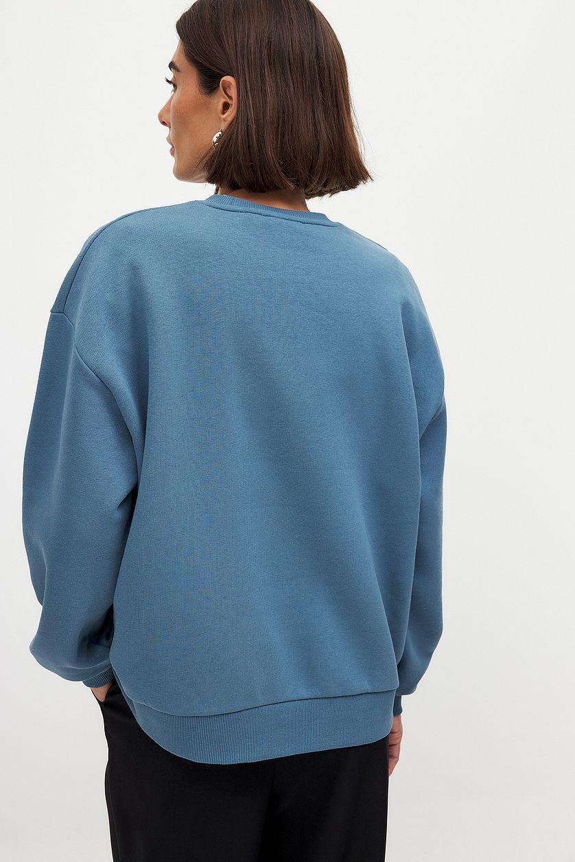 Oversized Sweatshirt Blue Product Image