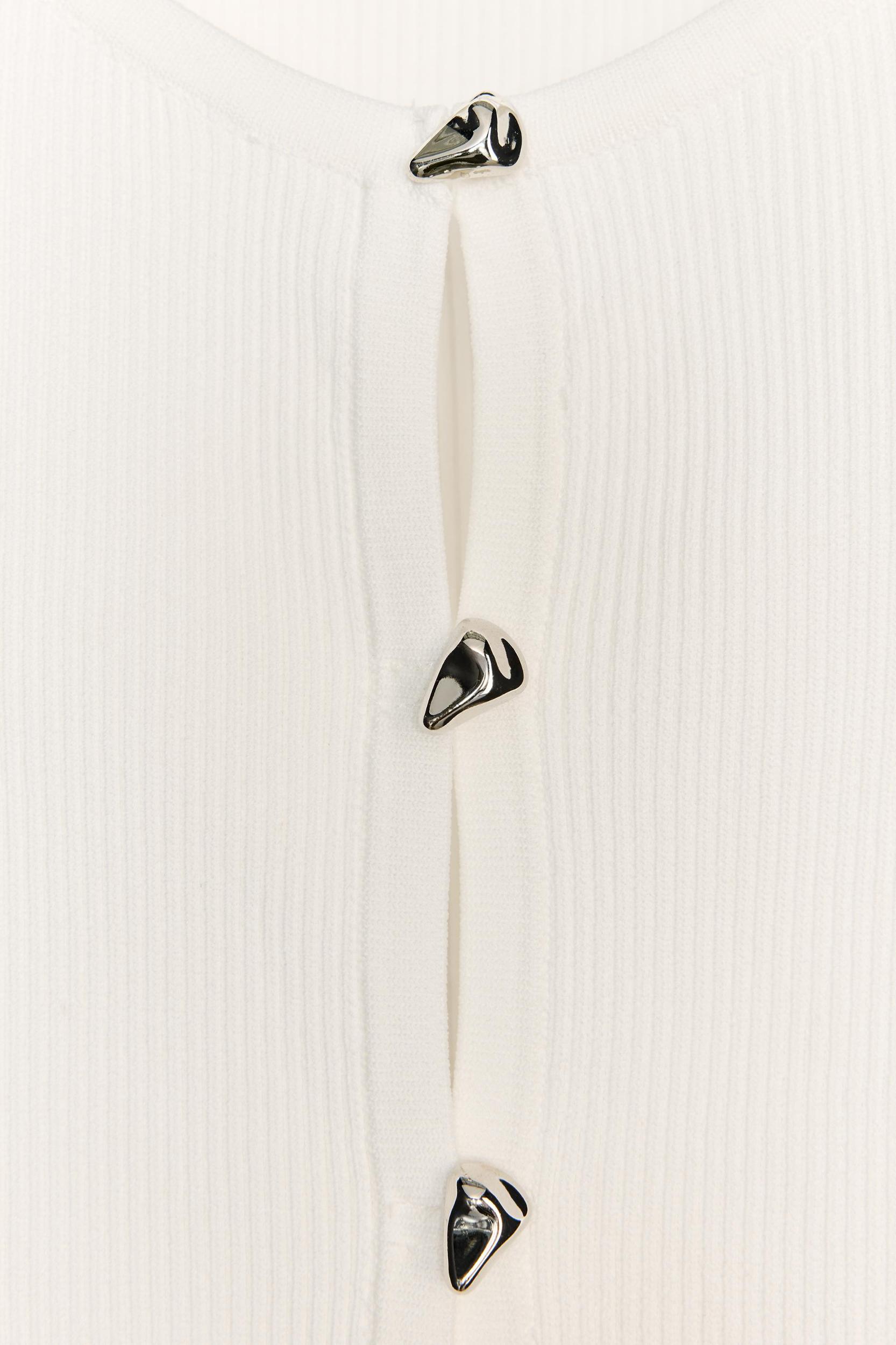 RIB KNIT VEST TOP Product Image