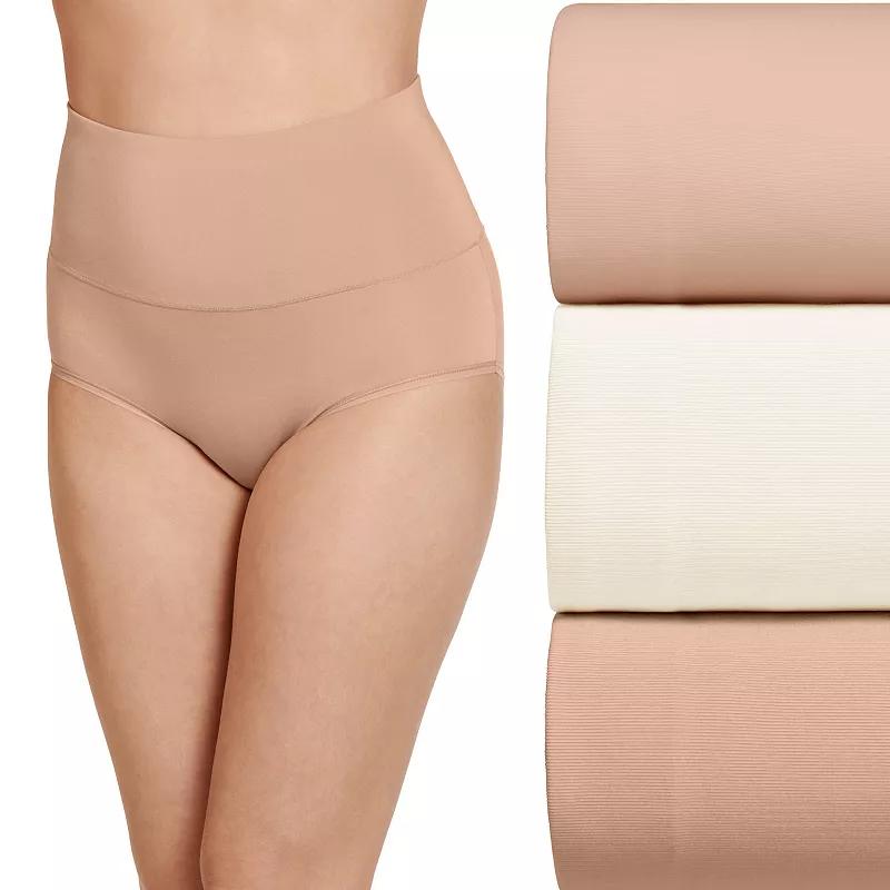 Women's Jockey® Skimmies 360° 3-Pack Smoothing Brief Panty Set 1766,  Product Image