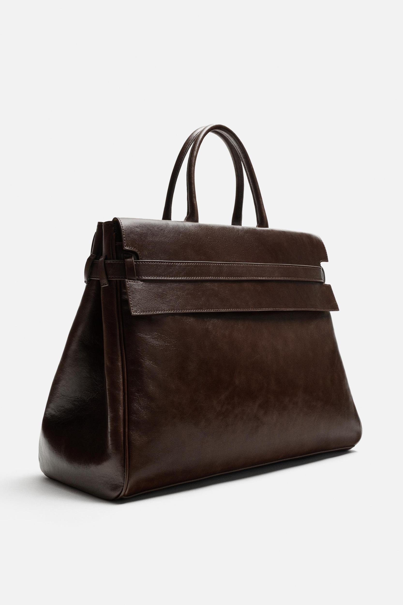 LEATHER HANDBAG Product Image