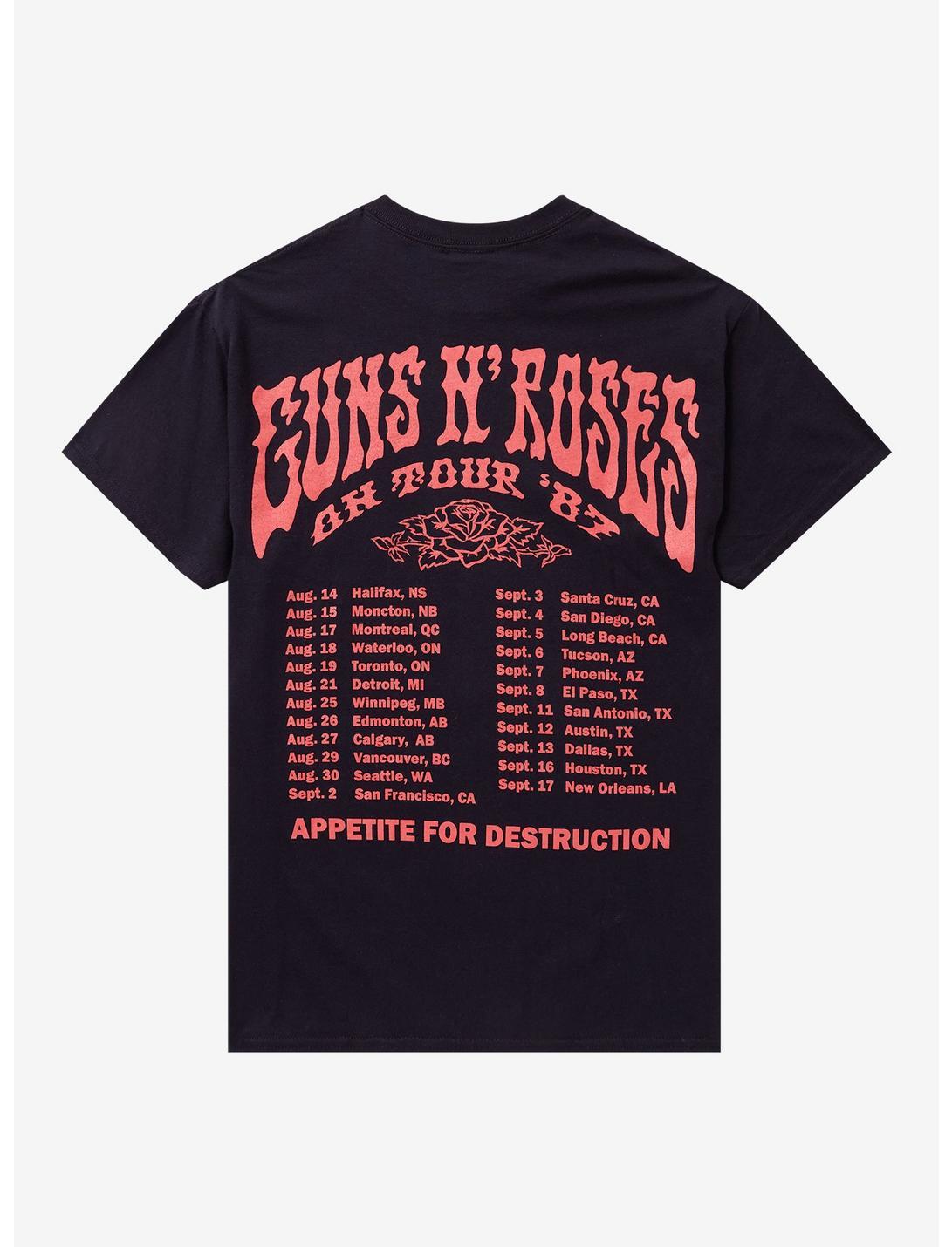 Guns N' Roses '87 Tour T-Shirt Product Image