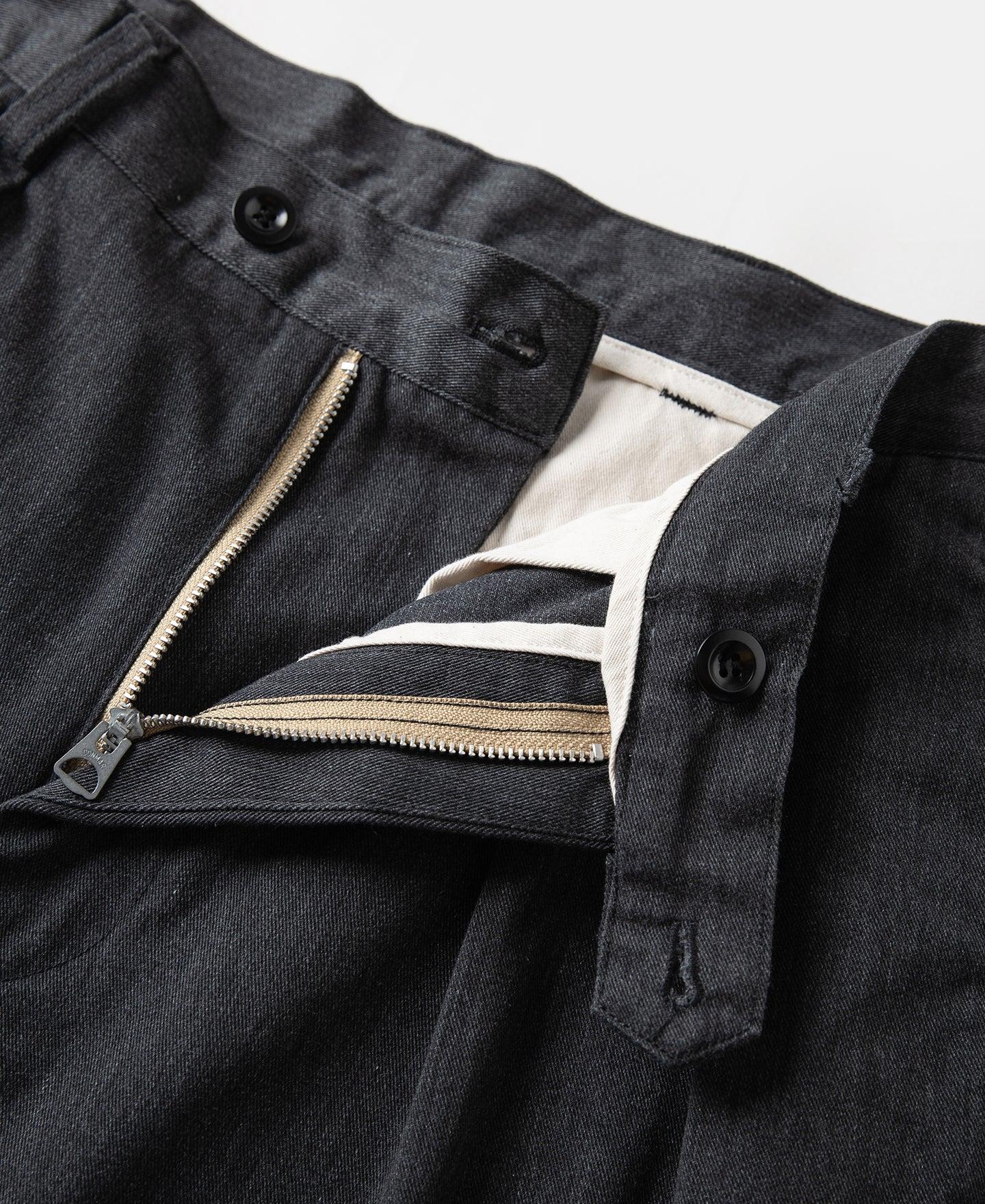 1930s IVY Style Double Pleated Chino Trousers Product Image