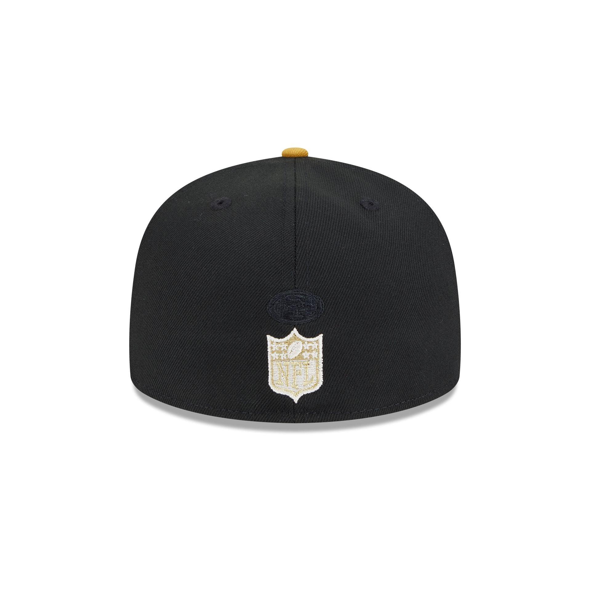 San Francisco 49ers Metallic Gold Logo 59FIFTY Fitted Hat Male Product Image