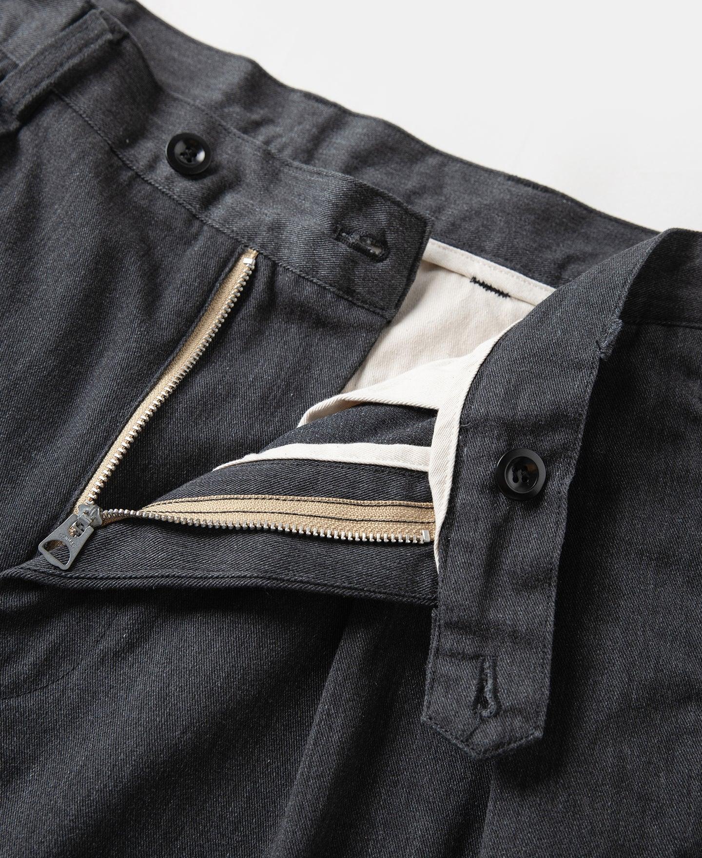 1930s IVY Style Double Pleated Chino Trousers Product Image