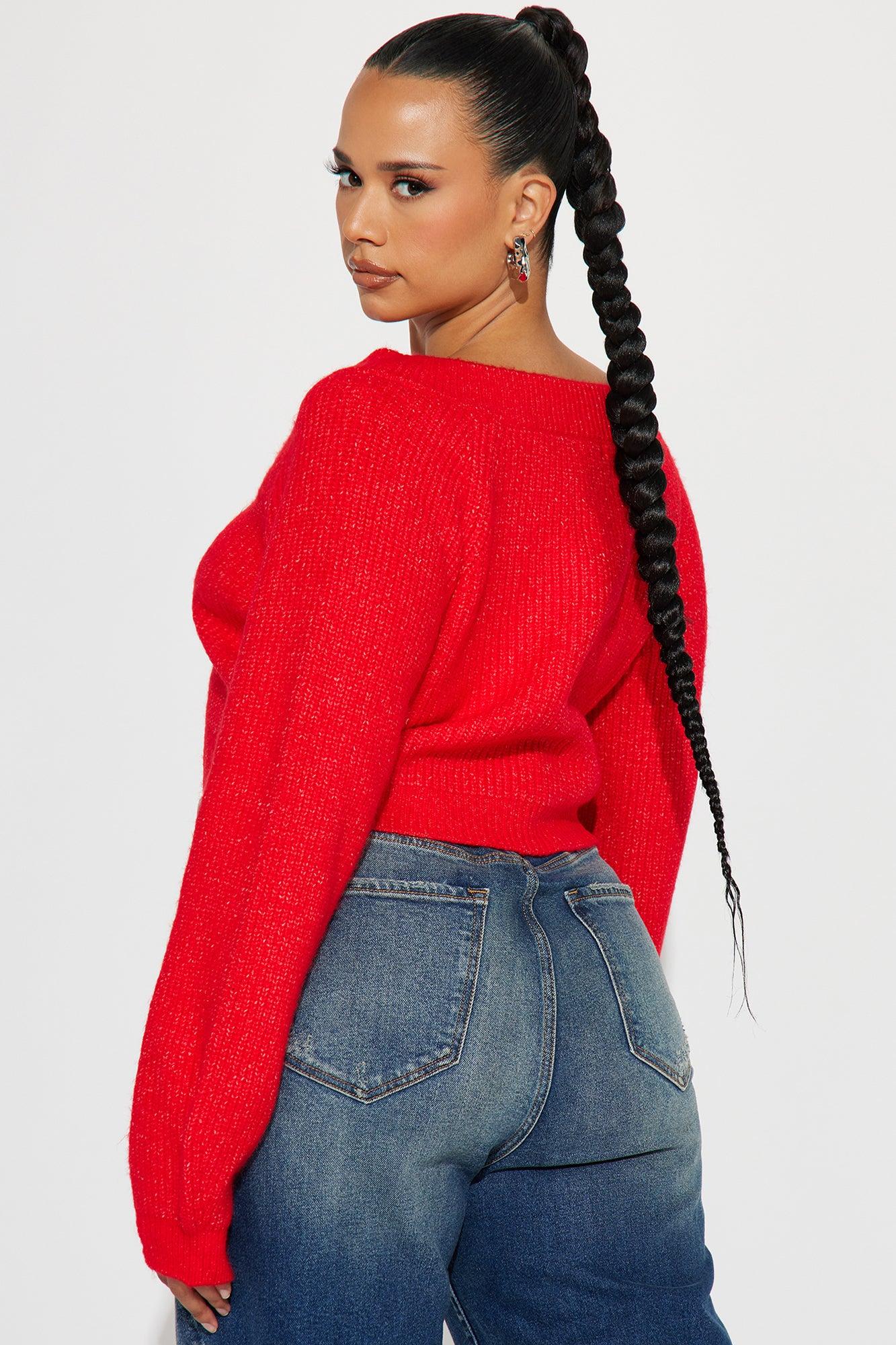 Brentley Sweater - Red Product Image