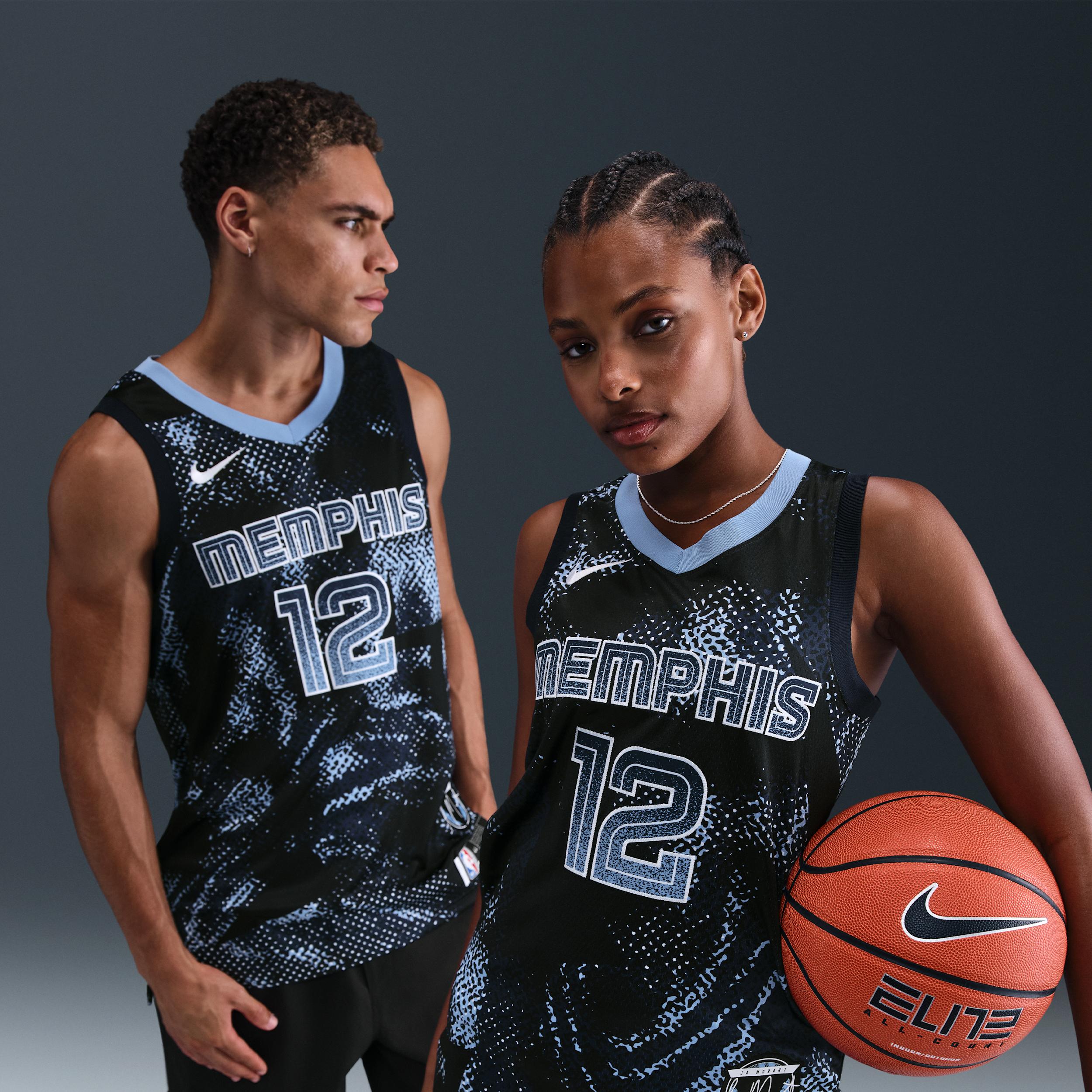 Ja Morant Memphis Grizzlies 2025/26 Select Series Nike Mens Dri-FIT NBA Swingman Jersey | HM9553-419 Product Image