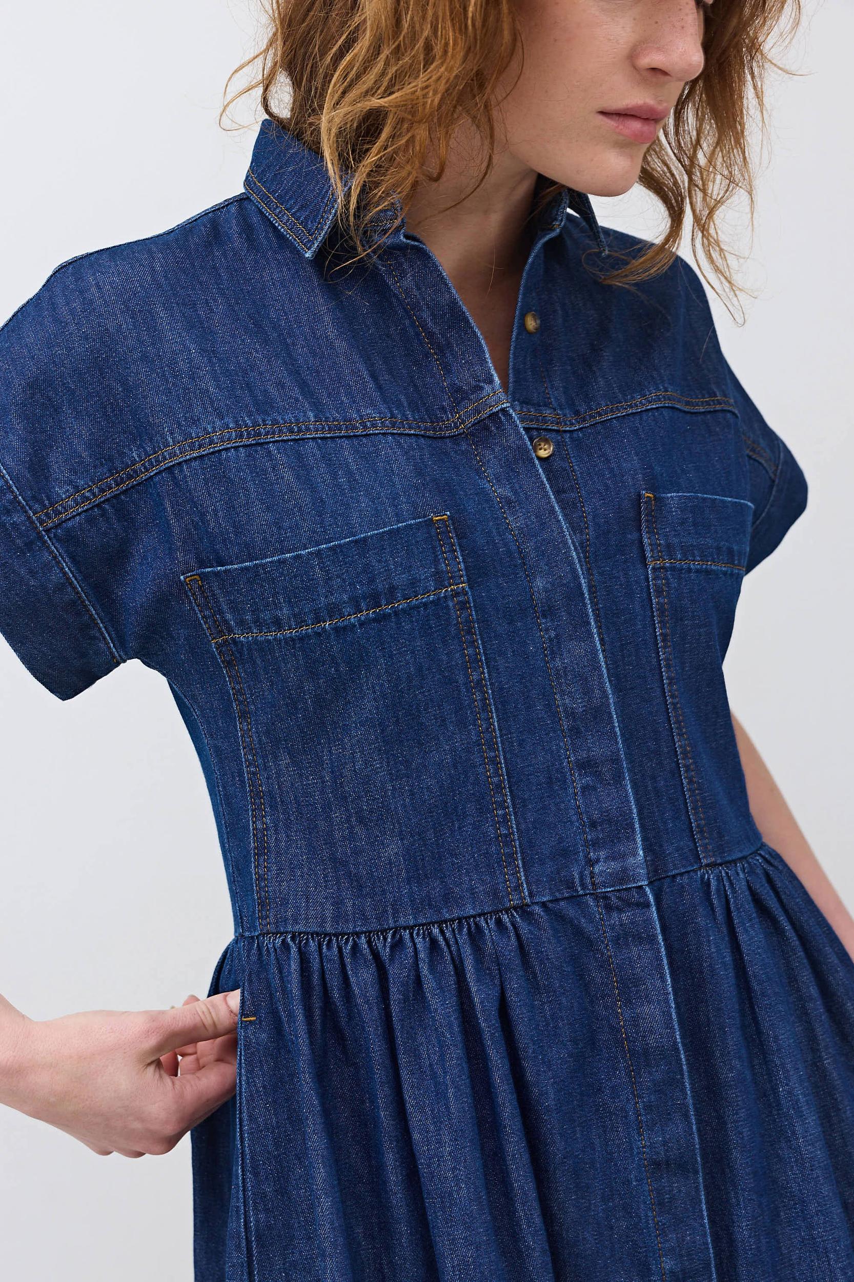 The Denim Shirt Dress Product Image