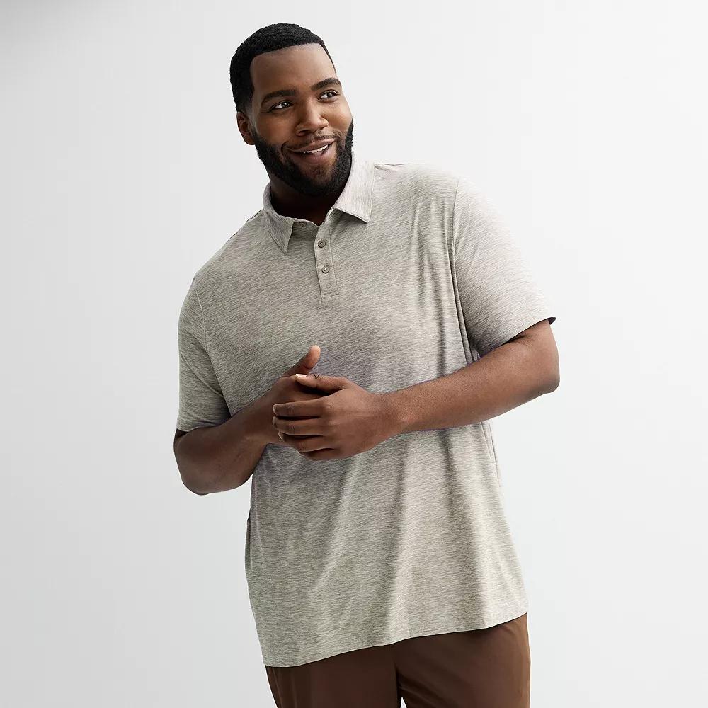 Big & Tall FLX Wander Polo, Men's, Size: XXL Tall, Beige Product Image