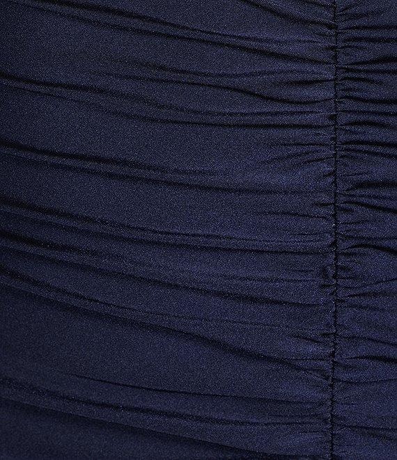 Honey and Rosie Doubled Spaghetti Strap One-Shoulder Asymmetrical Dress Product Image