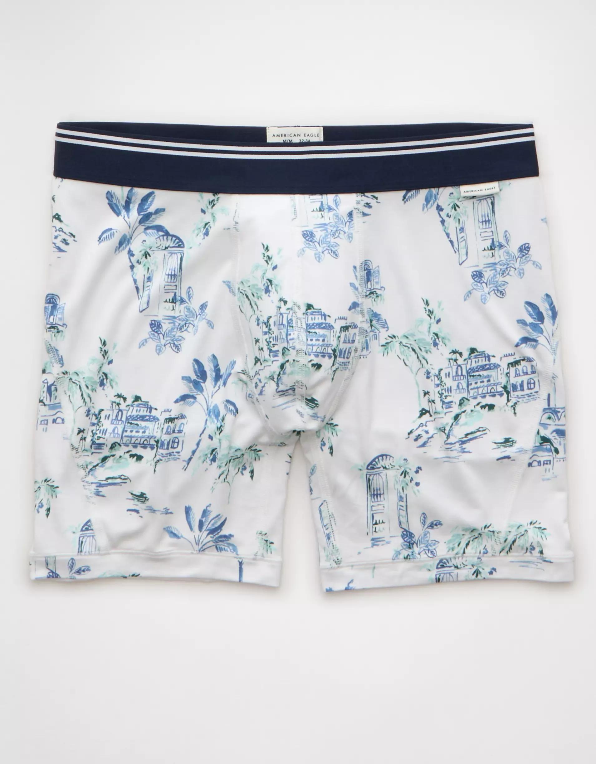 AEO Men's Boats 6" Ultra Soft Boxer Brief Product Image