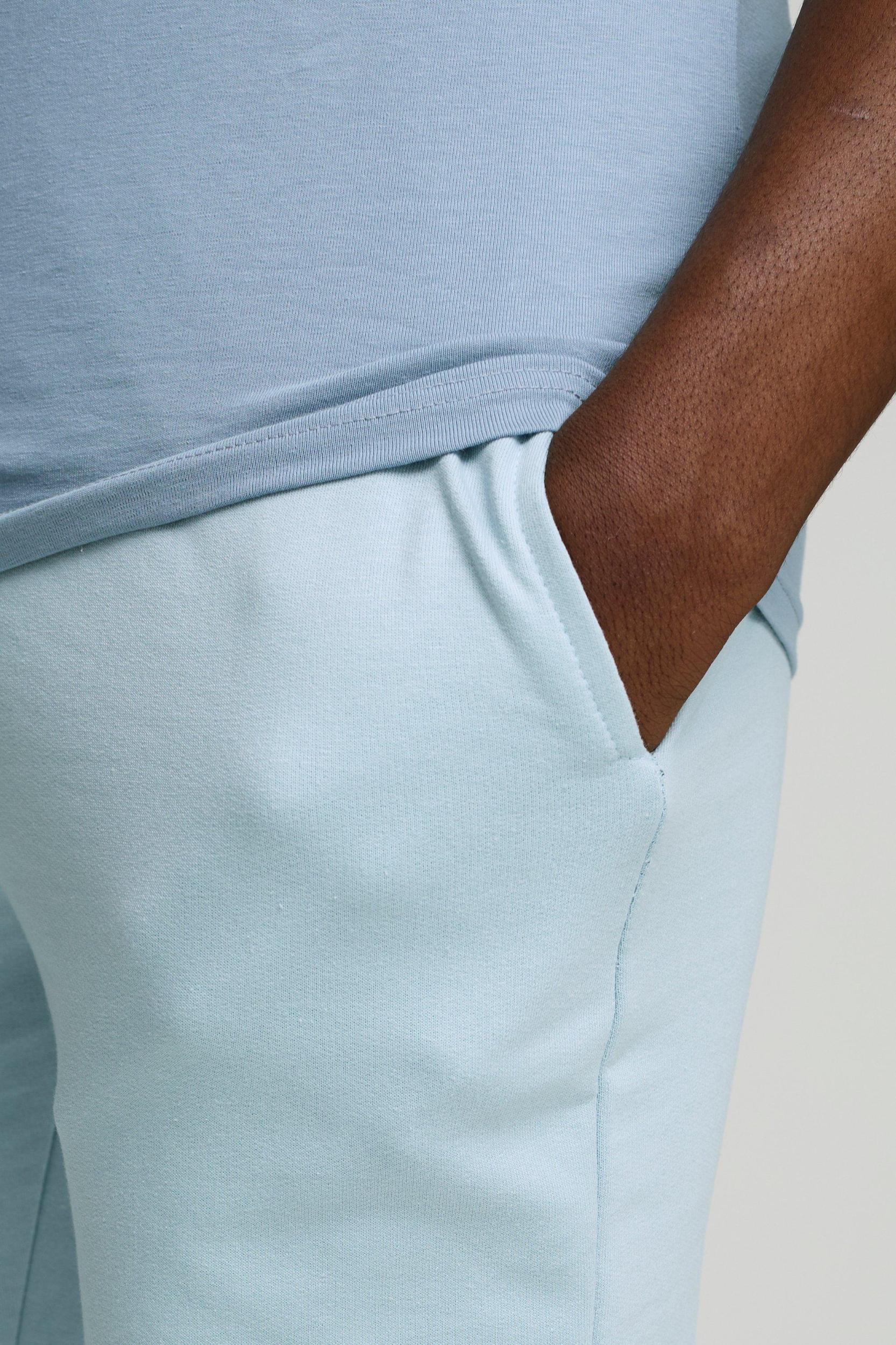 260GSM Loopback Basic Regular Fit Sweatpants | boohooMAN USA Product Image