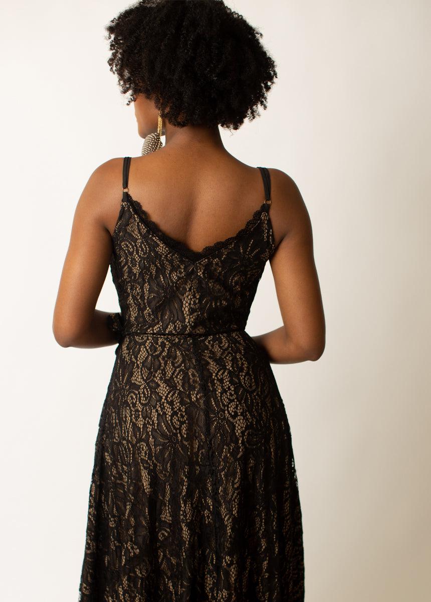 Elia Dress in Black Female Product Image