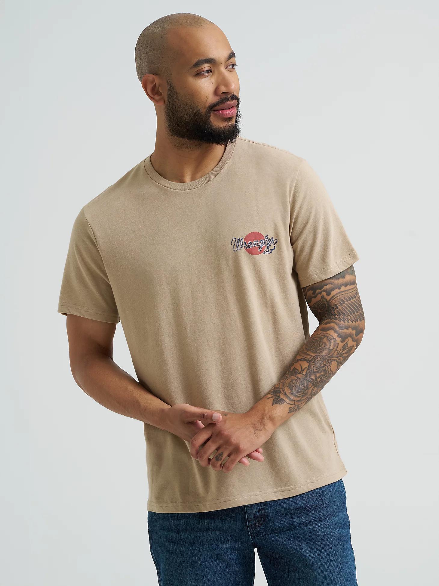 Men's Wrangler Back Graphic T-Shirt | Men's SHIRTS | Wrangler® Product Image