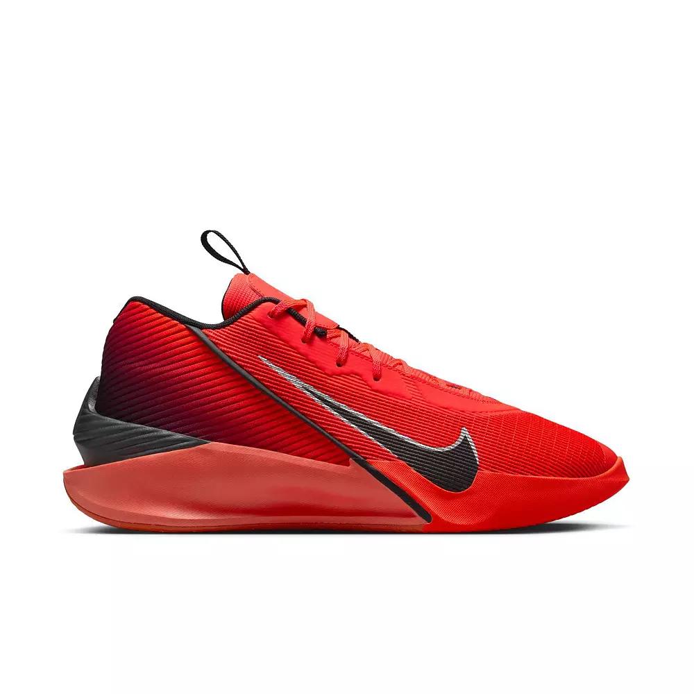 Nike G.T. Jump Academy Men's Basketball Shoes, Size: 10.5, Bright Red Black Product Image