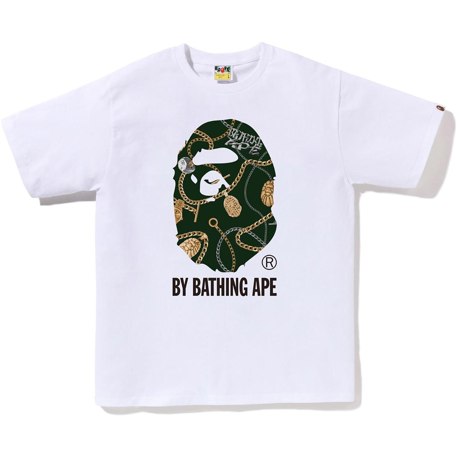 BAPE MENS JEWELS PATTERN BY BATHING APE TEE Male Product Image