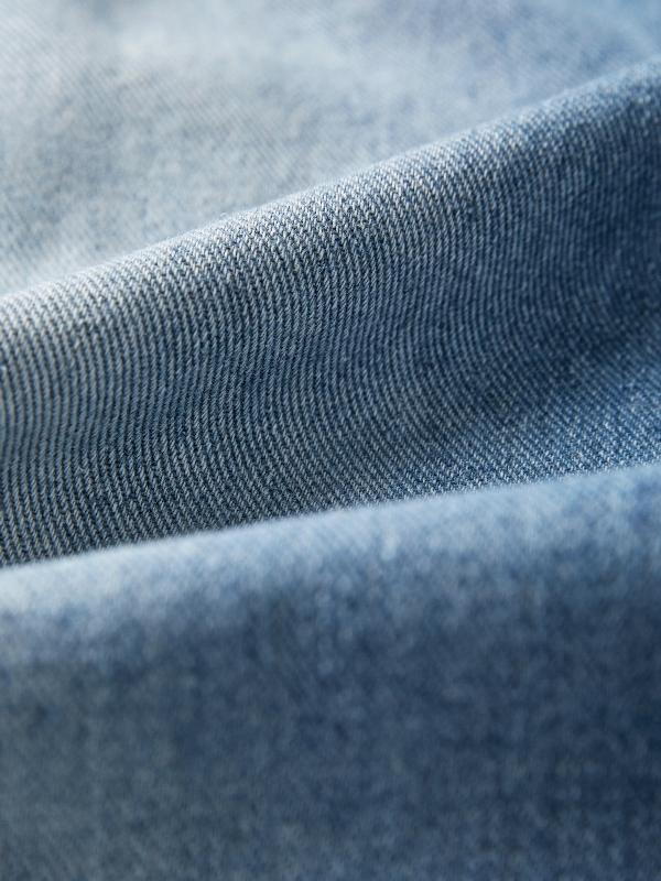 Men's Washed Distressed Loose Jeans Product Image