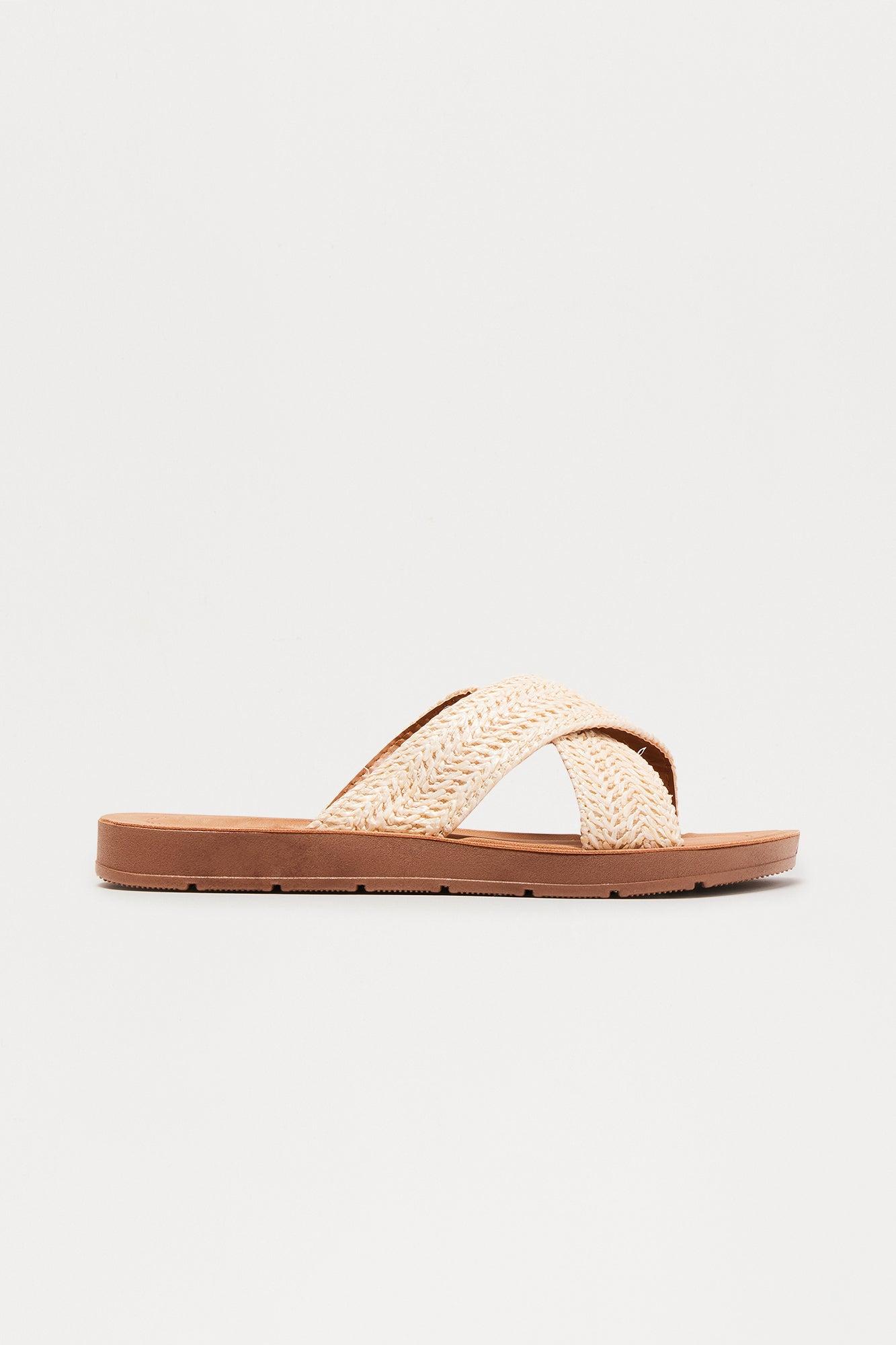 Shaws Cove Slip On Sandals - Beige Female Product Image