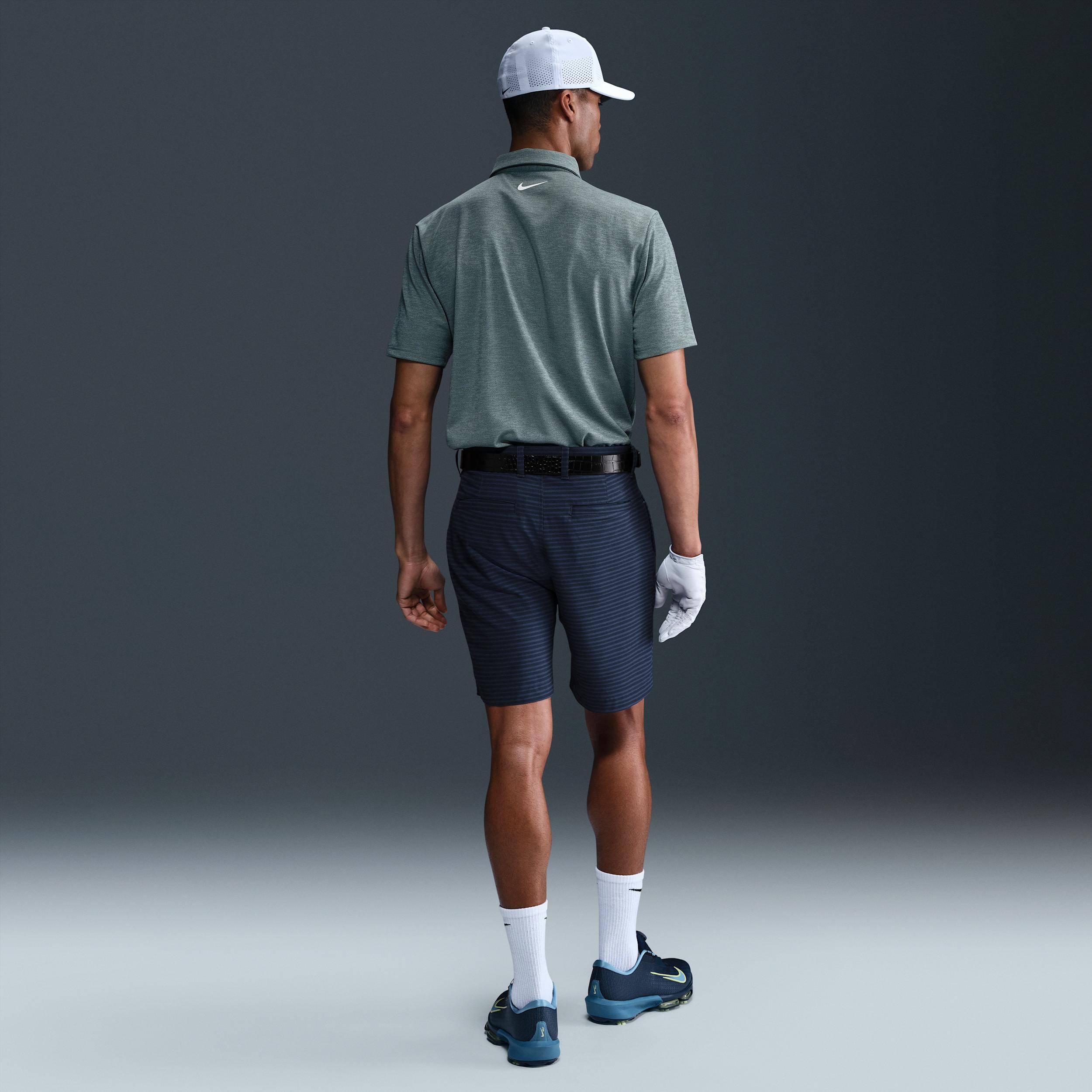 Nike Mens Victory+ Dri-FIT Striped Golf Shorts | FZ7464-410 Product Image