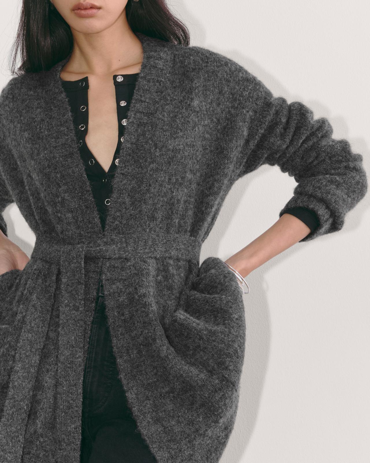 Womens Robe Cardigan in Alpaca by Everlane Product Image