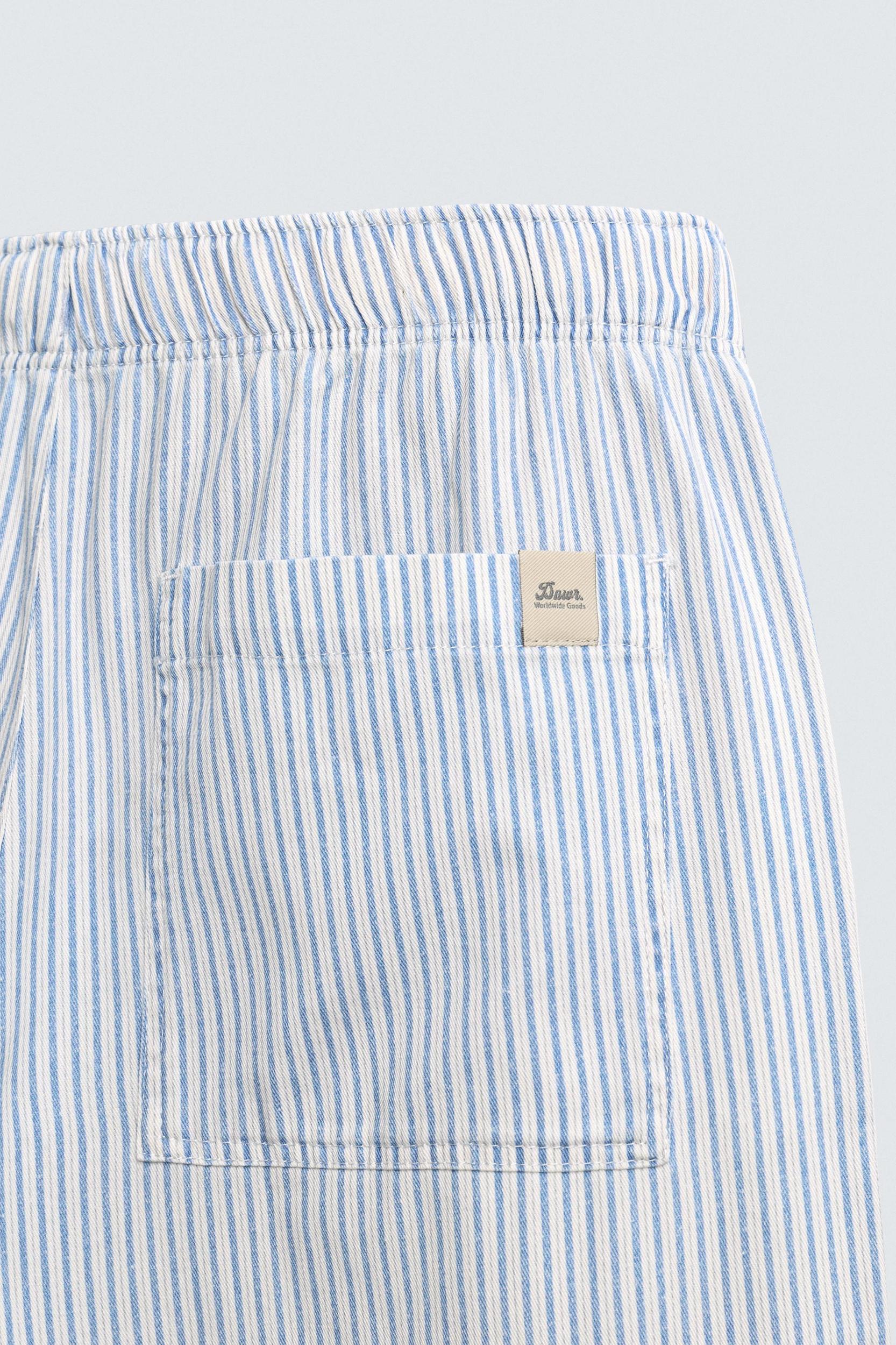 STRIPED BAGGY FIT PANTS Product Image