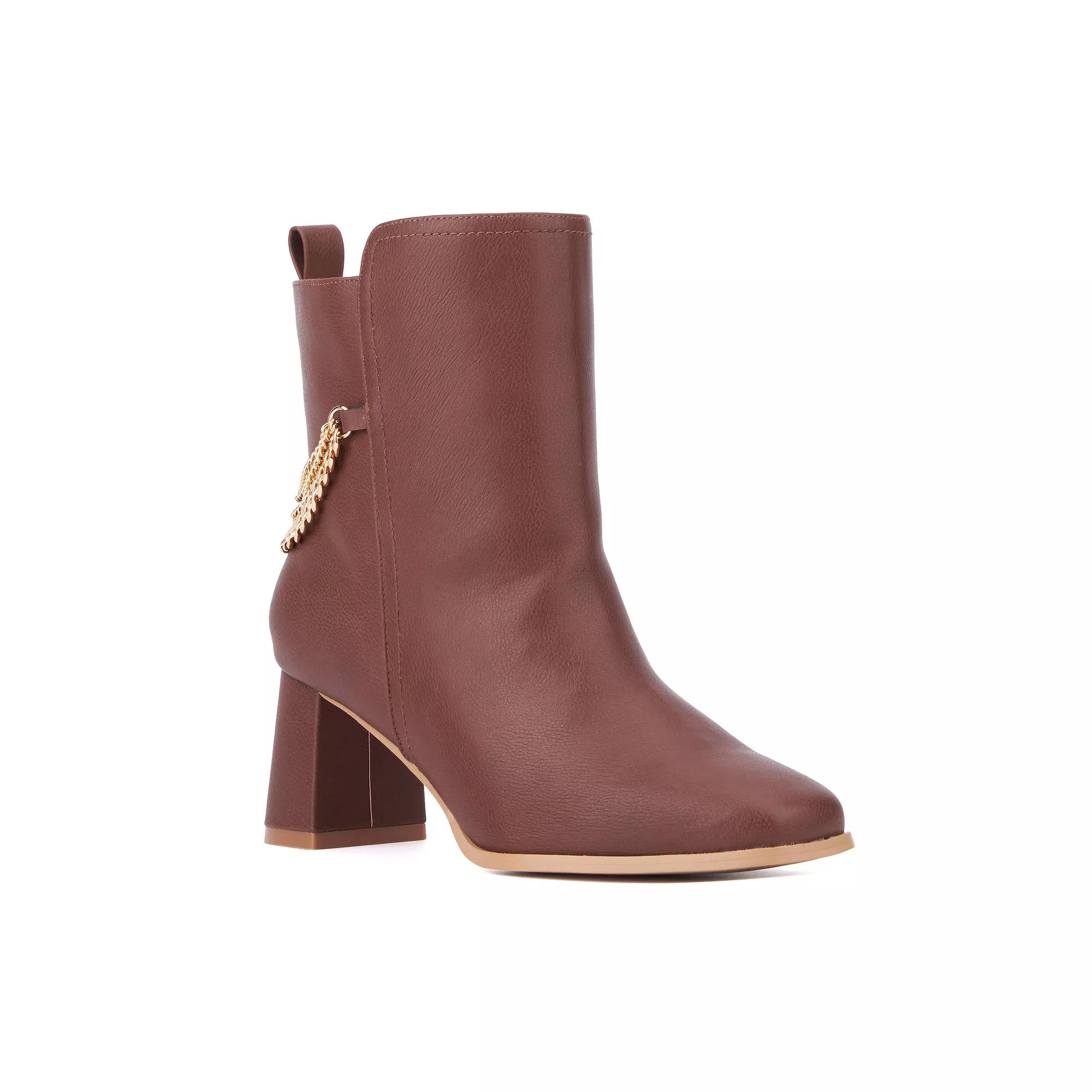 Fashion to Figure Maire Women's Wide Width Ankle Boots, Size: 10 Wide, Black Product Image