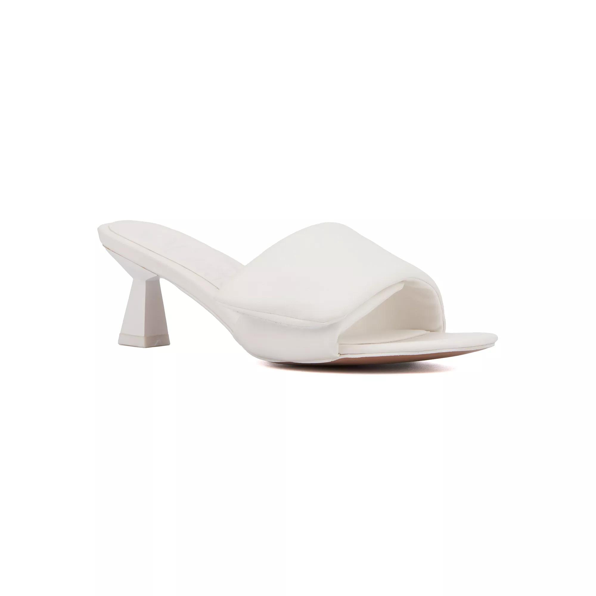 Olivia Miller Allure Women's Puffy Slide-On Heels,  Product Image