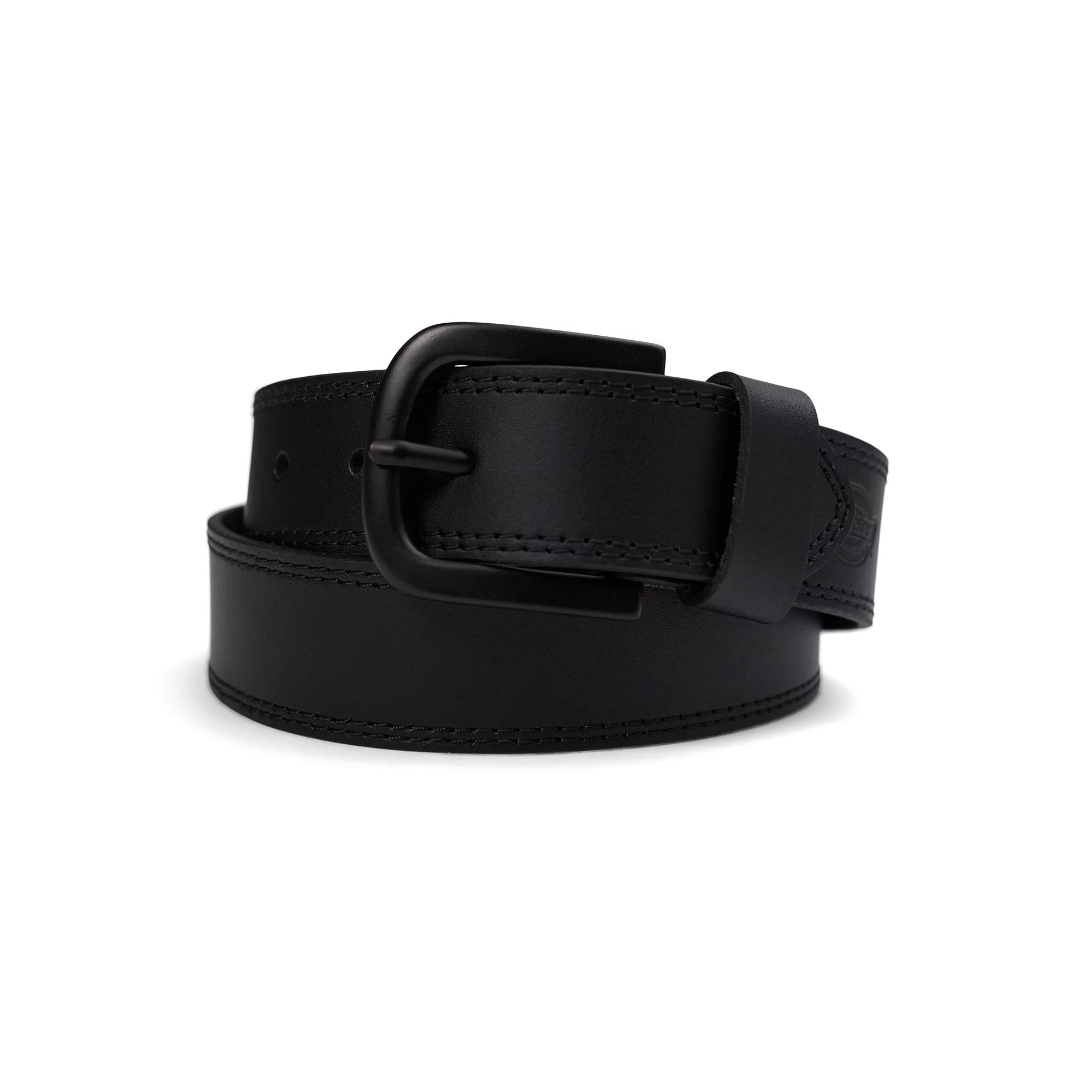 Men's Dickies Casual Leather Belt, Size: Medium, Black Product Image