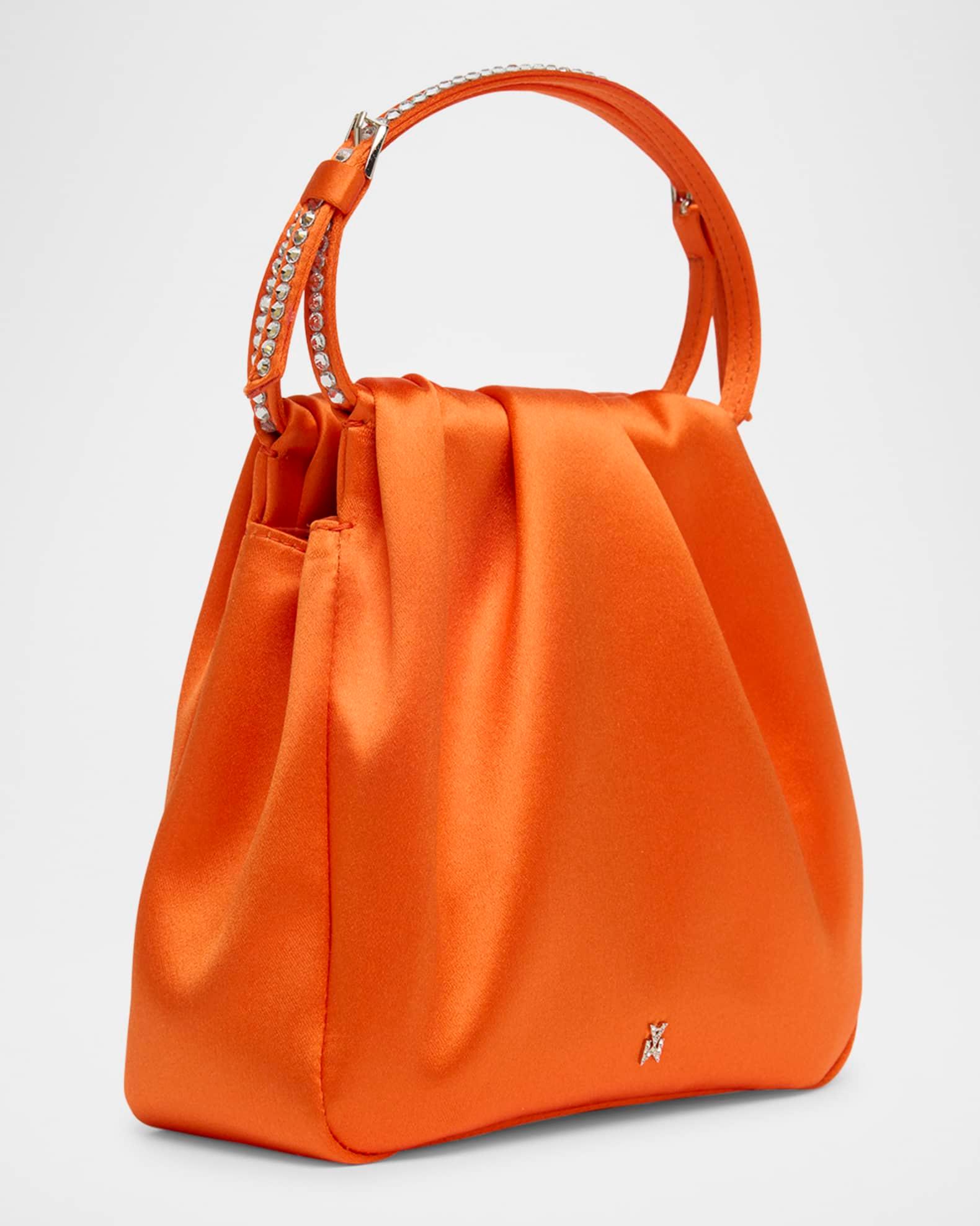 Vittoria Crystal Satin Bucket Bag Product Image