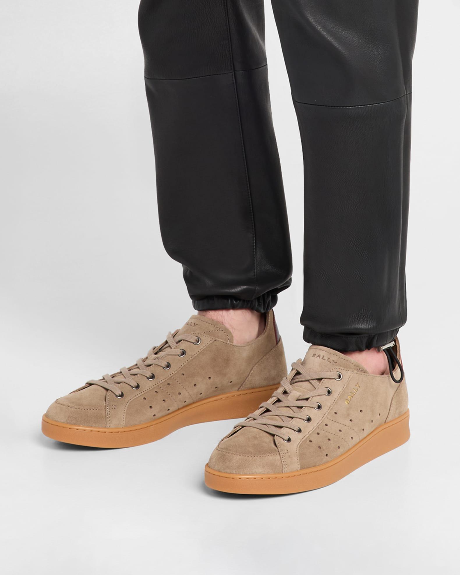 Men's Turyn-U Leather Low-Top Sneakers Product Image