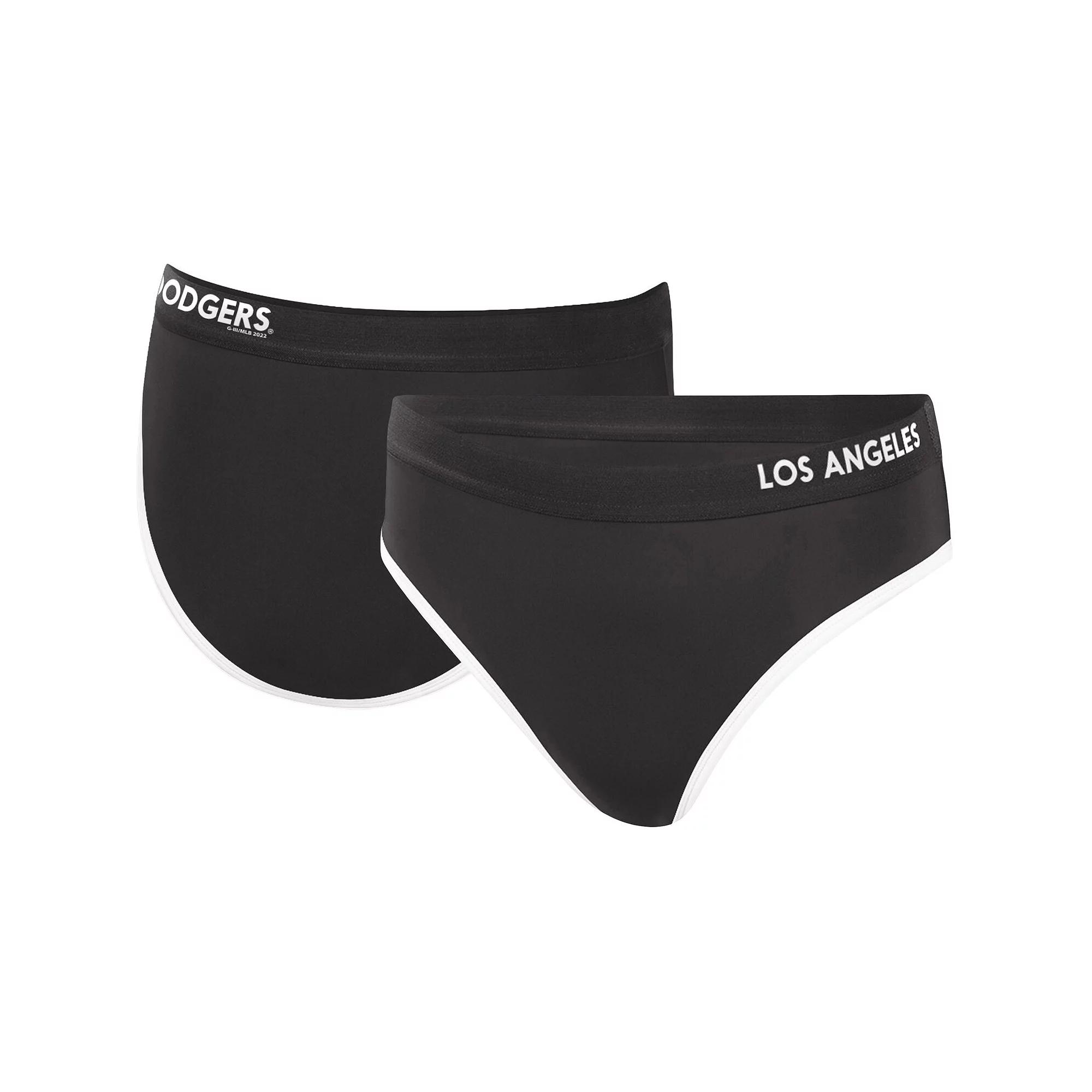 Women's G-III 4Her by Carl Banks Navy New York Yankees Southpaw Bikini Bottom,  Product Image