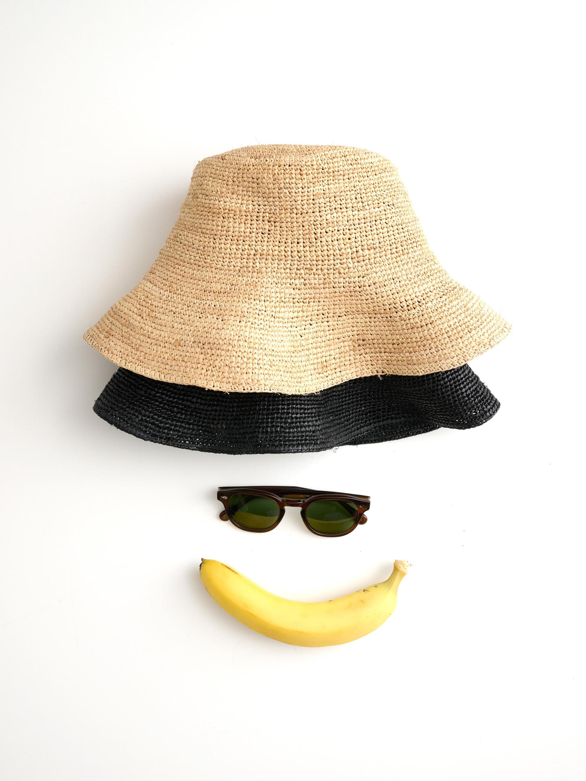 Straw Bucket Hat Product Image