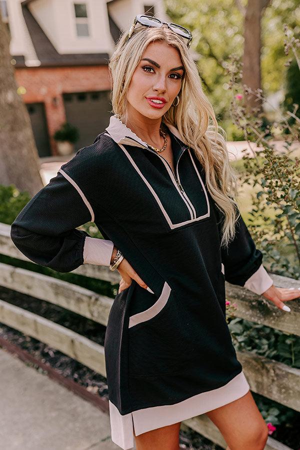 Downtown Manhattan Ribbed Mini Dress Product Image