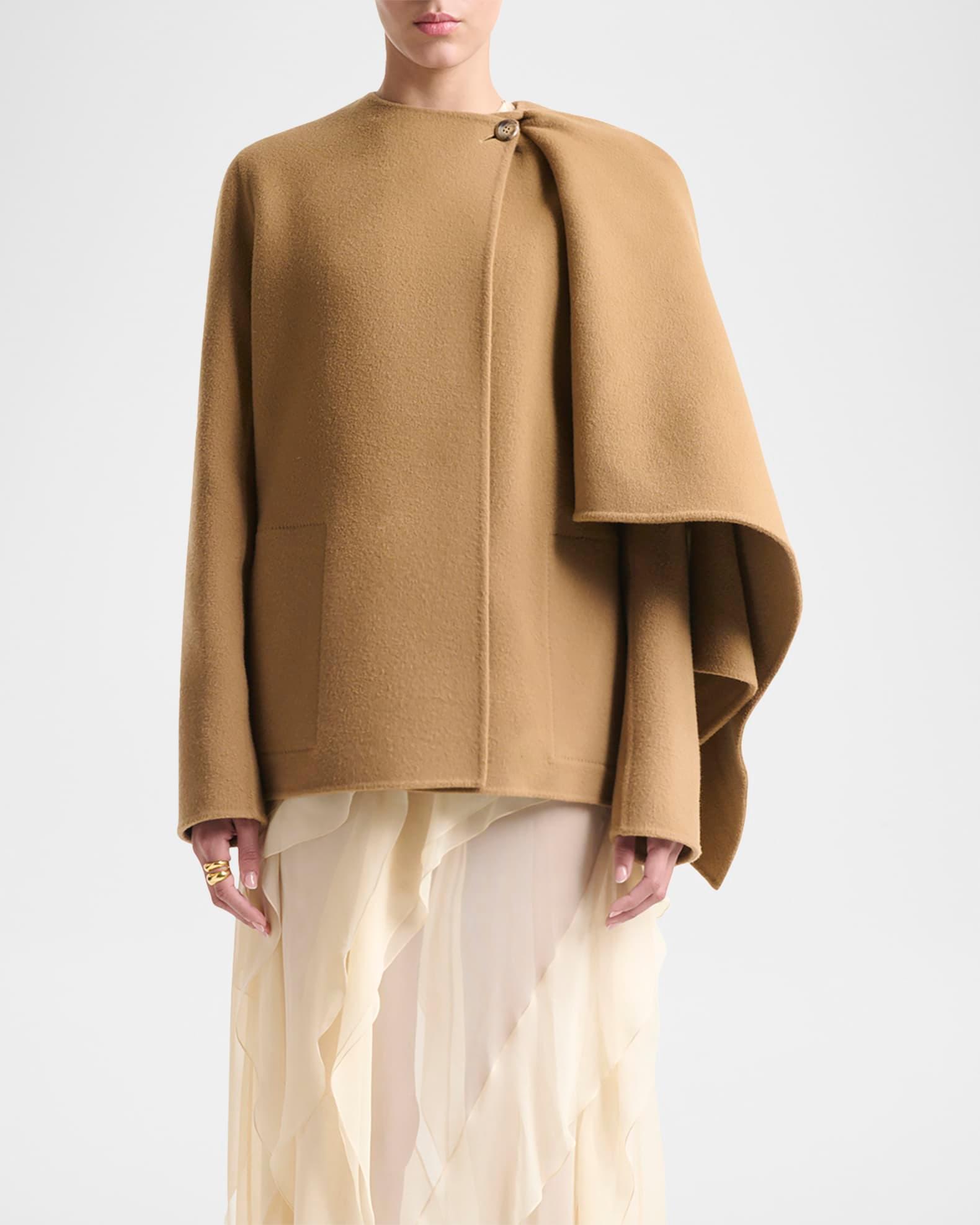Dak Wool Cape Coat Product Image