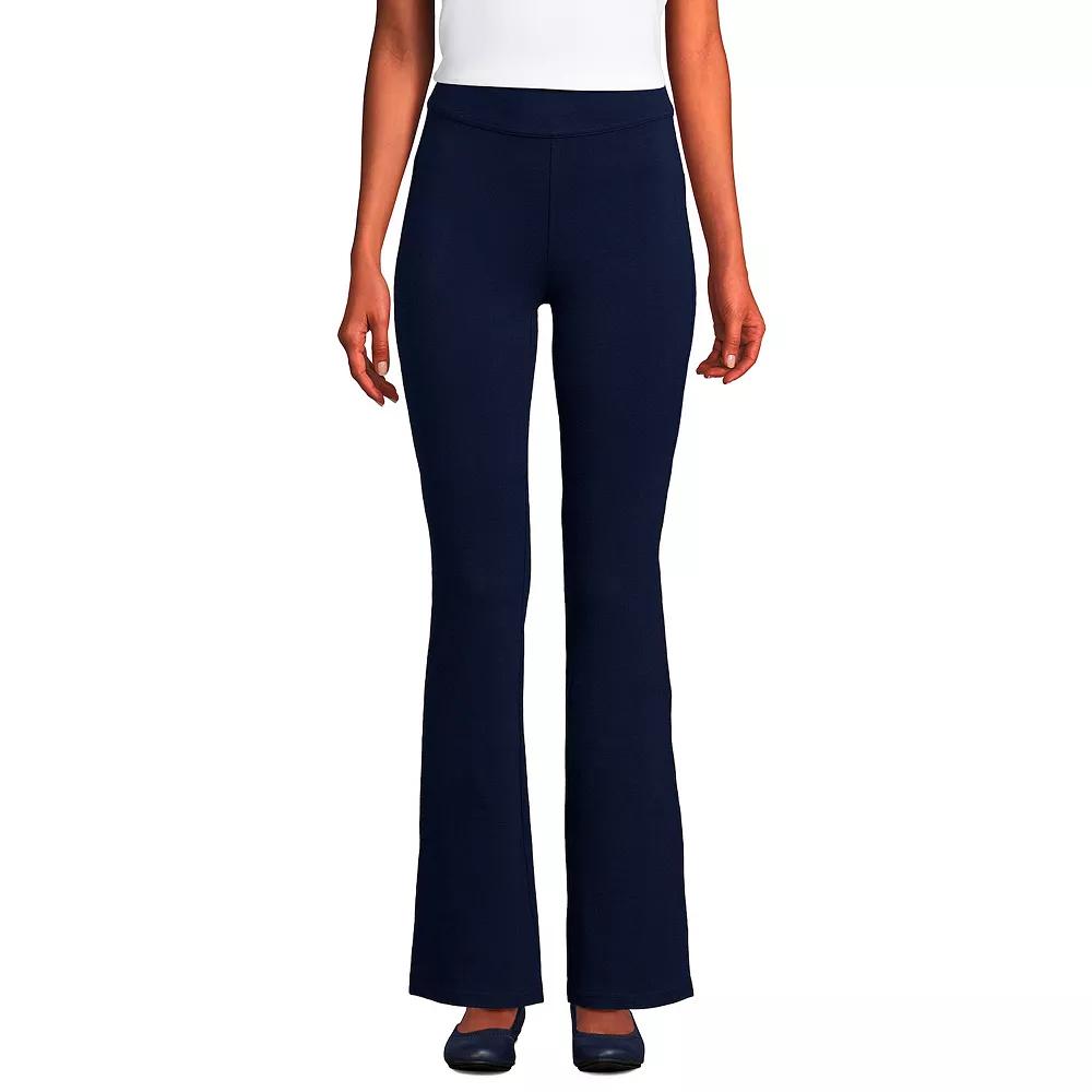 Women's Lands' End Starfish High Rise Flare Yoga Pants, Size: XL, Deep  Blue Product Image