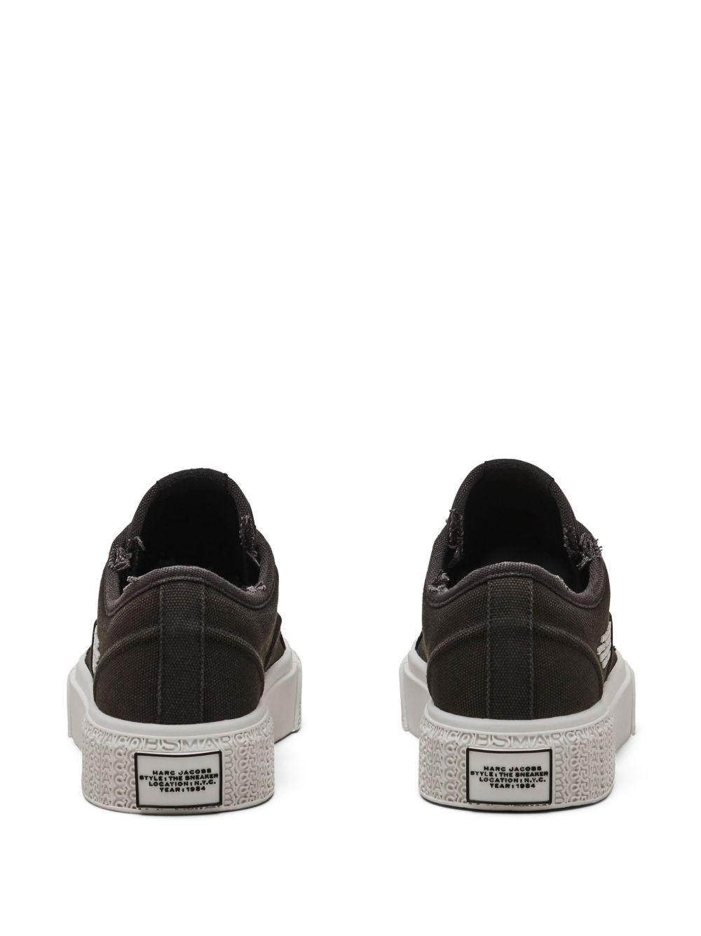 distressed canvas sneakers Product Image