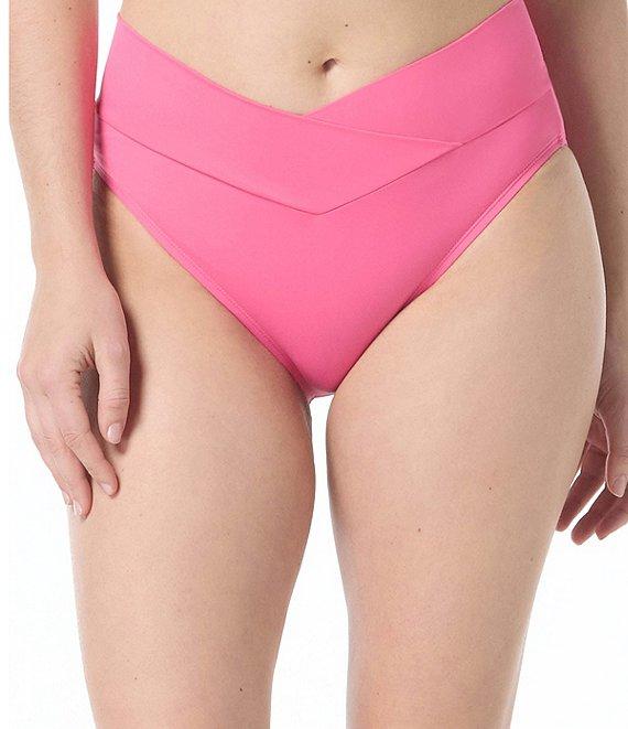 Coco Reef Solid Serene Crossover V-Waist Hipster Swim Bottom Product Image
