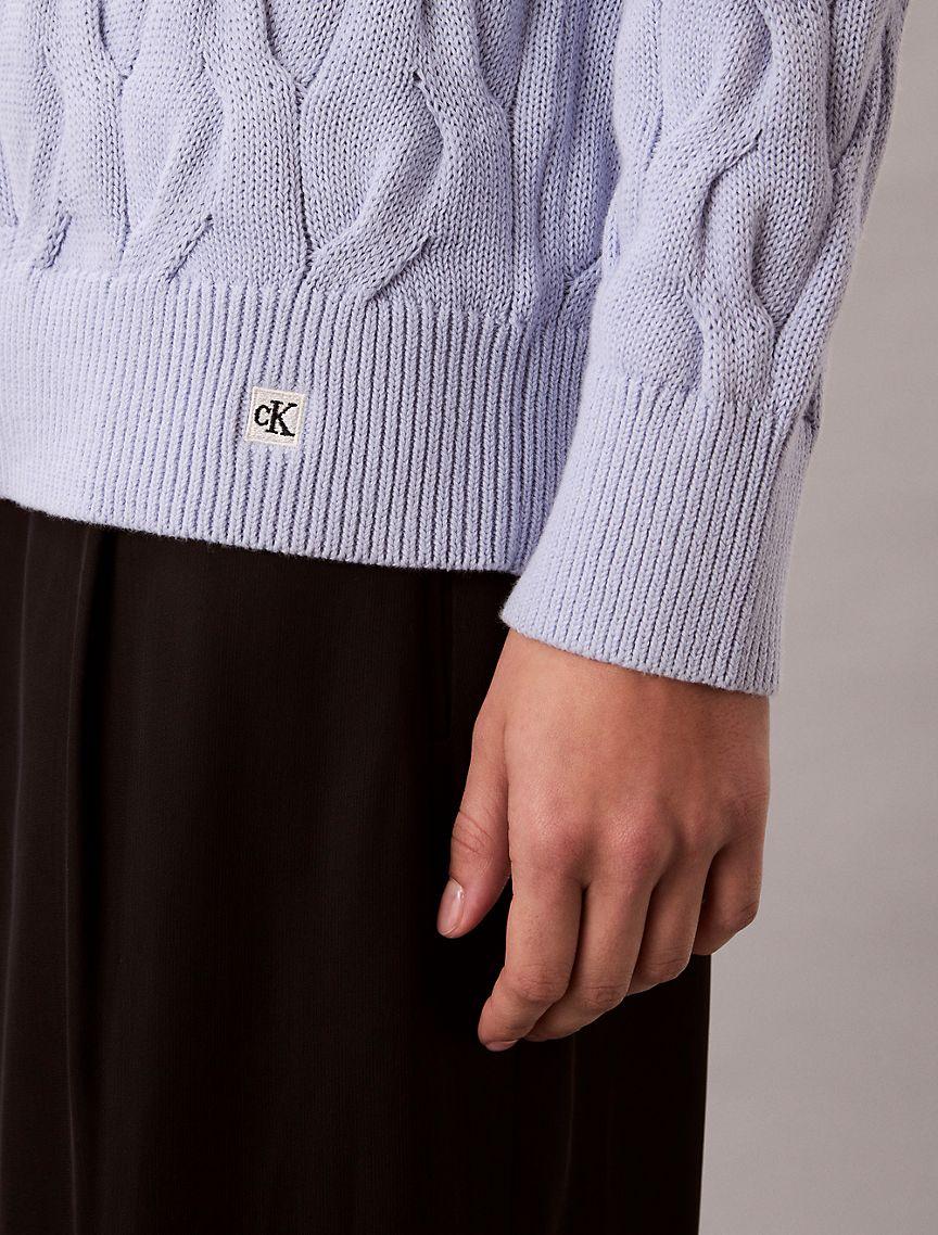 Cable Knit Sweater Product Image