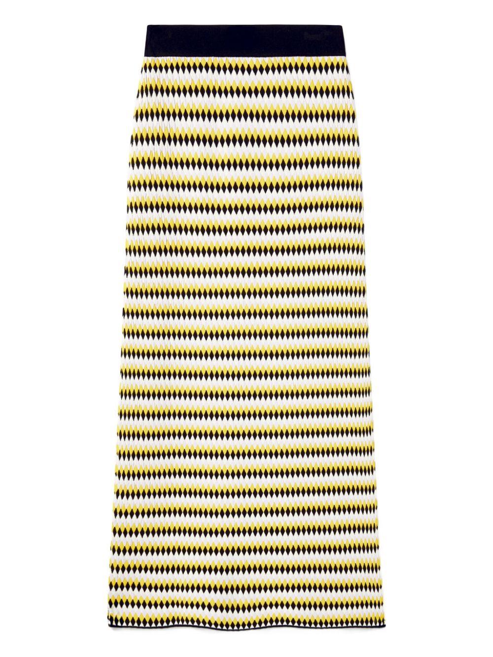 striped midi skirt Product Image