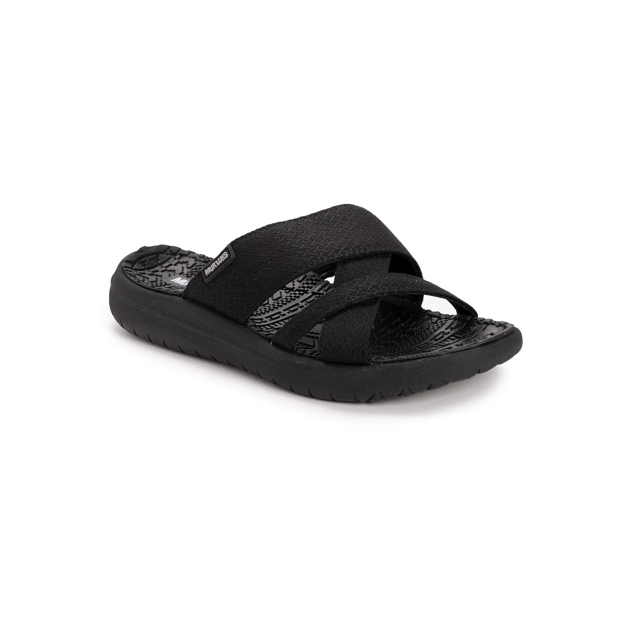 MUK LUKS Sassy Women's Cross-Over Slide Sandals,  Product Image