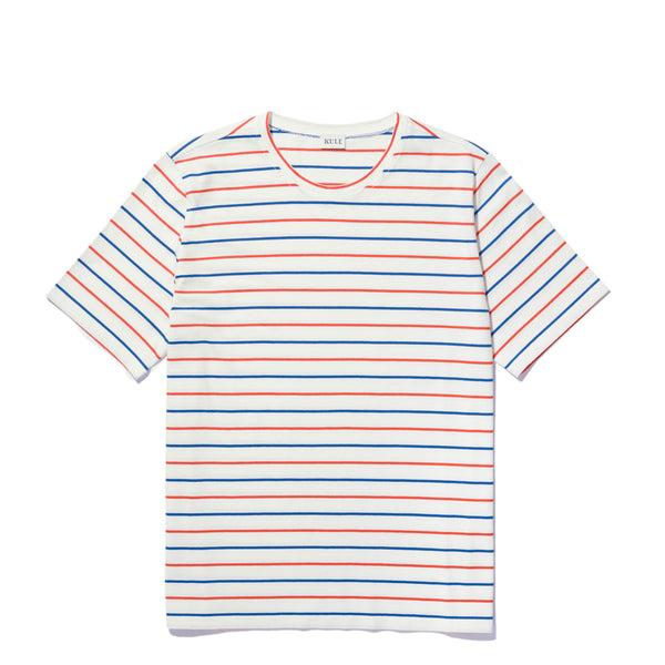 The Modern - White/Blue/Poppy Pinstripe Female Product Image