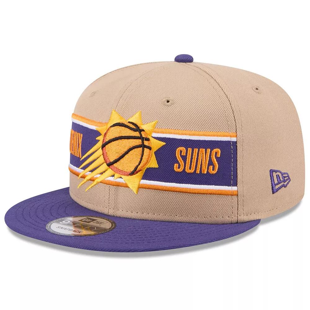Men's New Era Tan/Purple Phoenix Suns 2024 NBA Draft 9FIFTY Snapback Hat, Phx Team Product Image