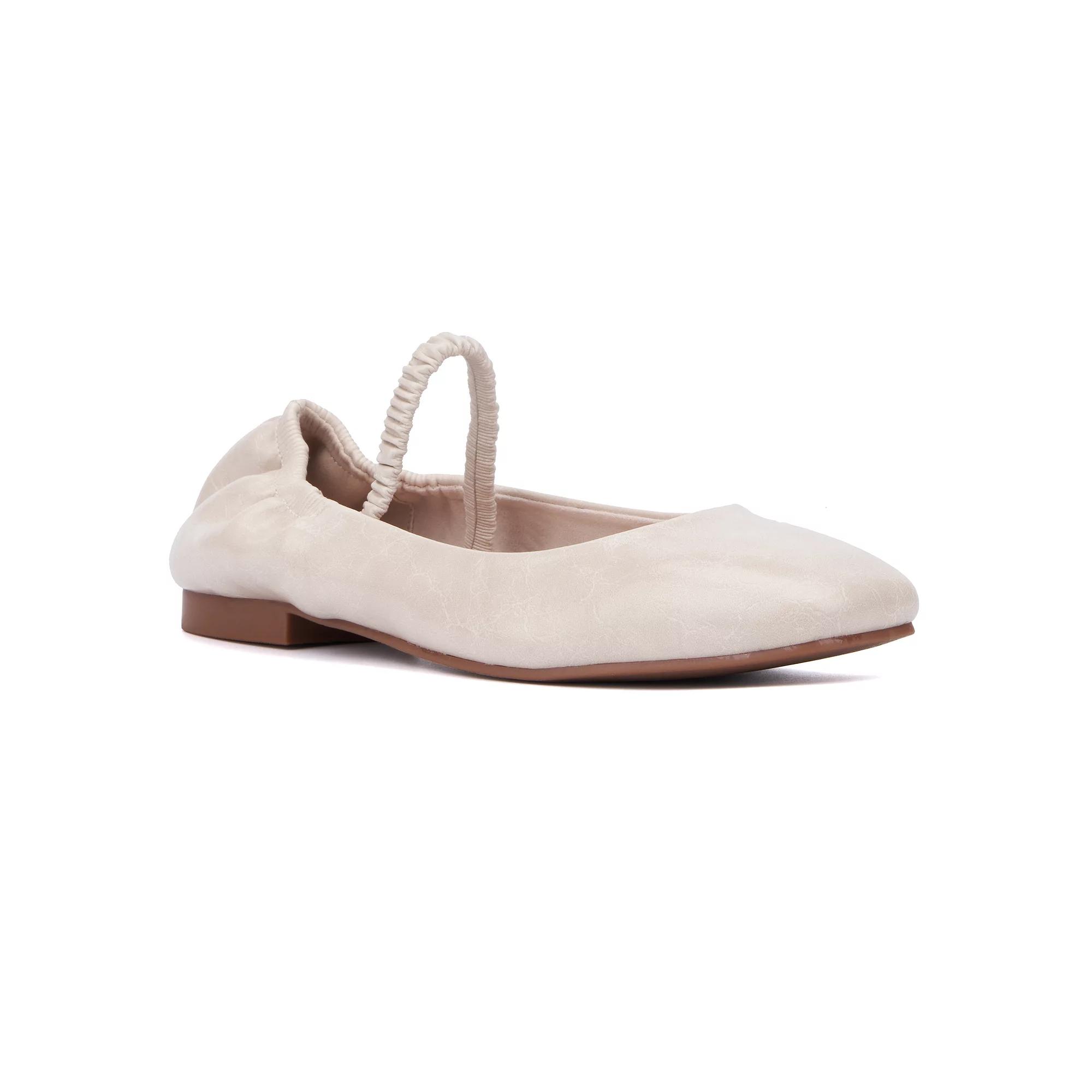 New York & Company® Women's Paris Elastic Back Ballet Flats,  Product Image