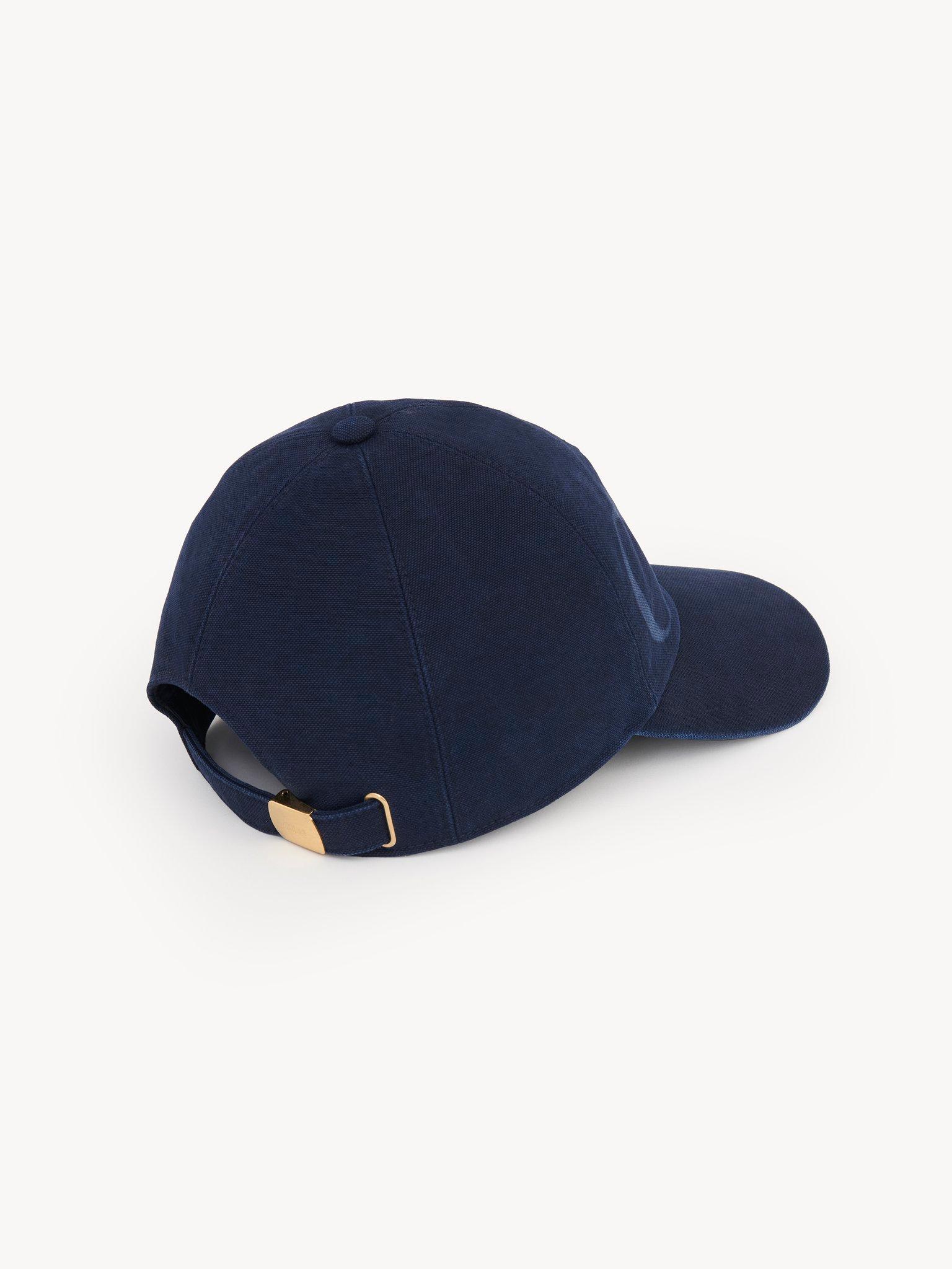 The Chloé Essentials cap in washed cotton Product Image