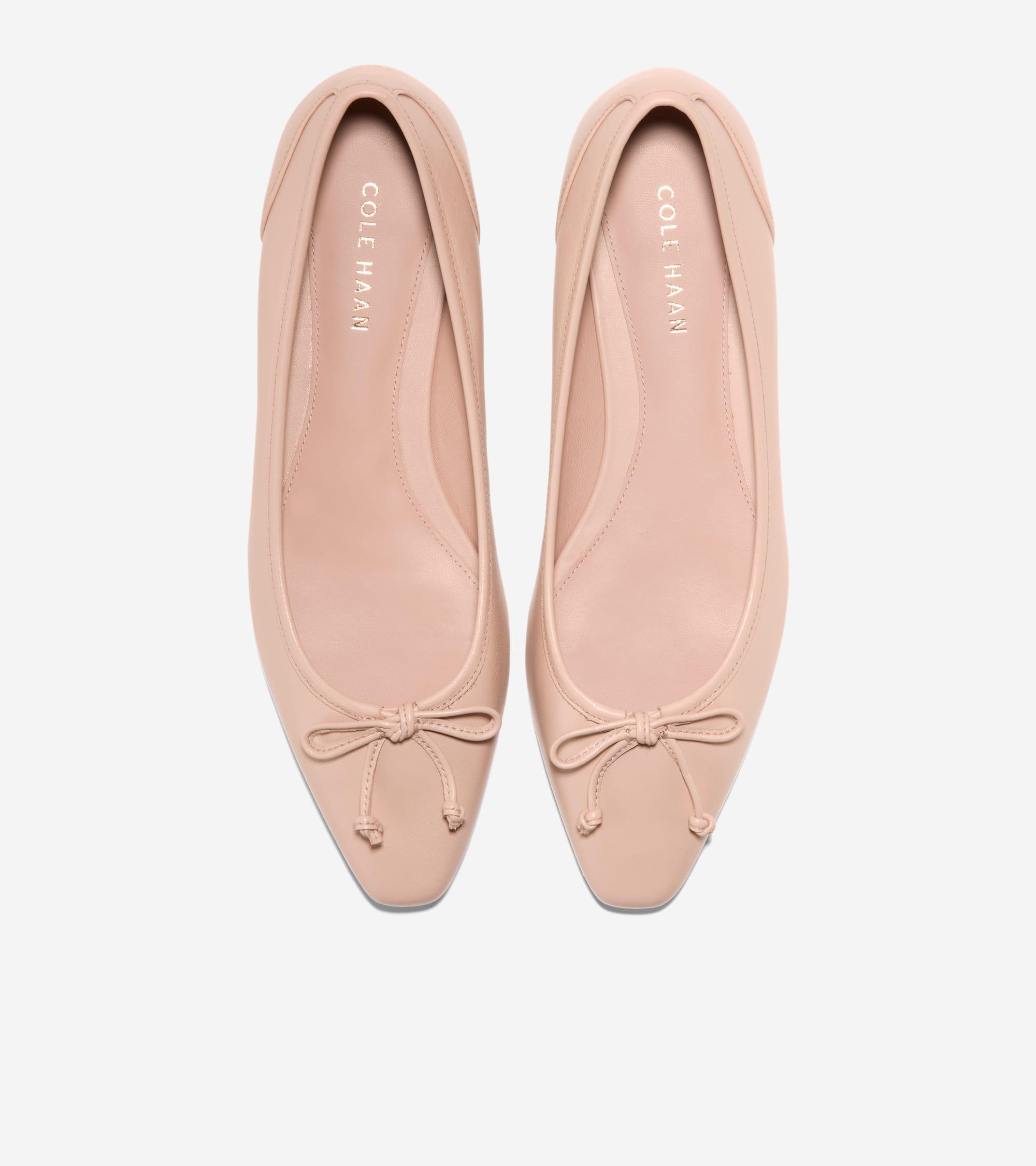 Women's Chlea Ballet Flats in Light Beige | Cole Haan Product Image