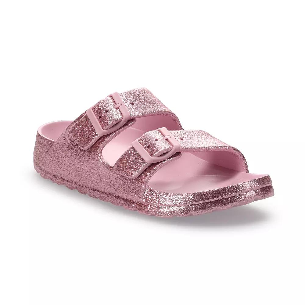 SO® Passion Fruit Women's Slide Sandals, Size: 9, Rose Gold Product Image