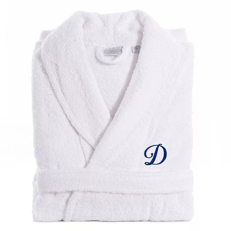 Linum Home Textiles Turkish Cotton Personalized Unisex Tie Front Terry Bathrobe, Adult Unisex,  Product Image