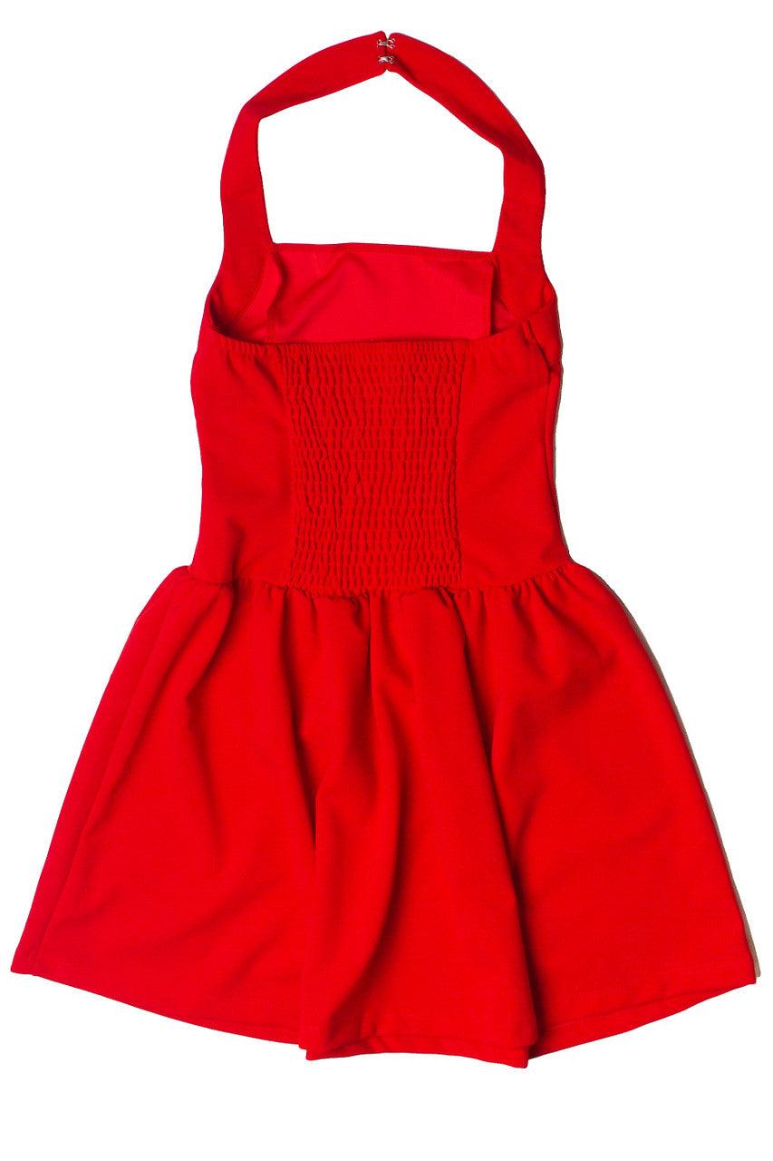 Halter Mini Dress Product Image