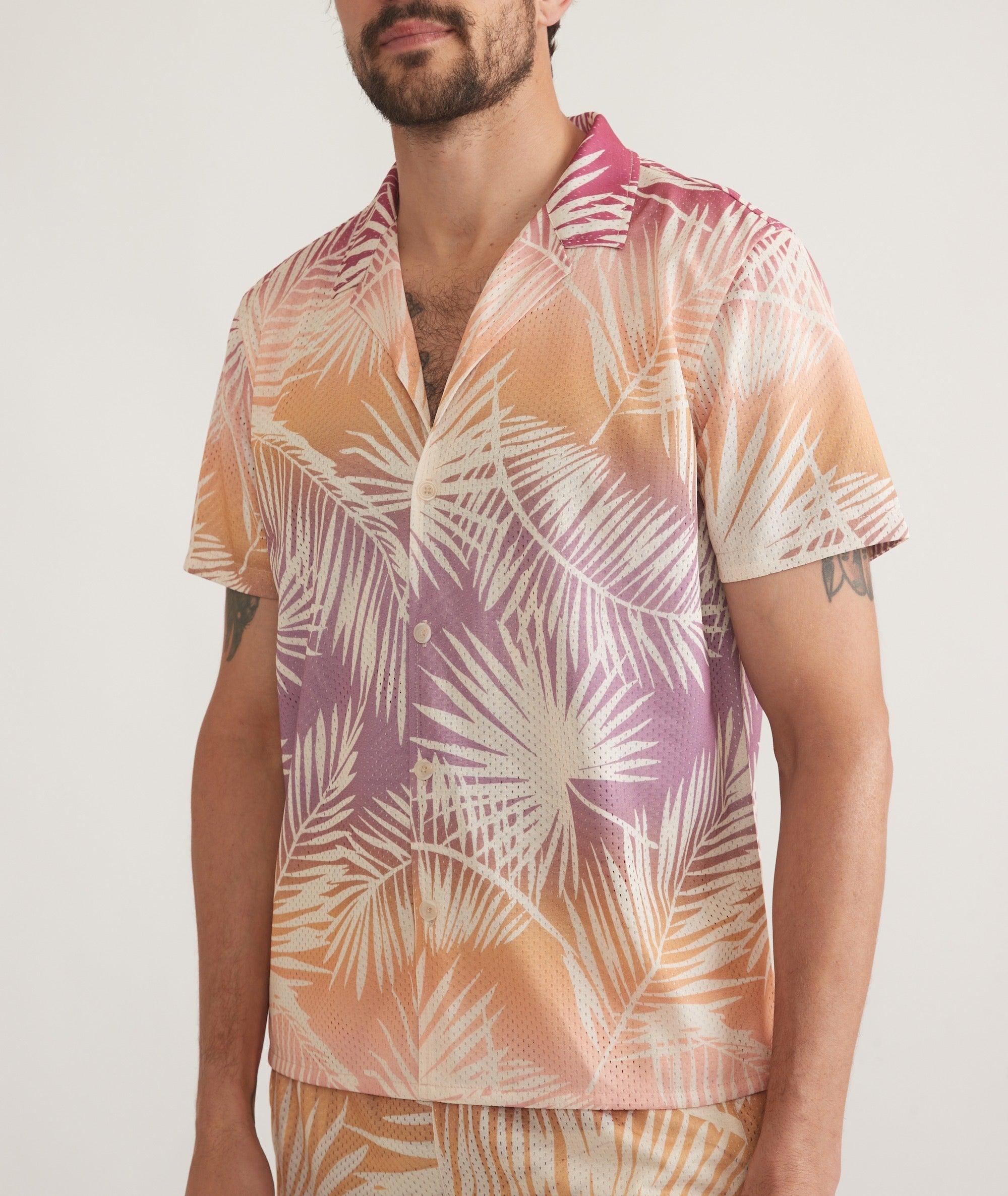 Mesh Button Down Product Image