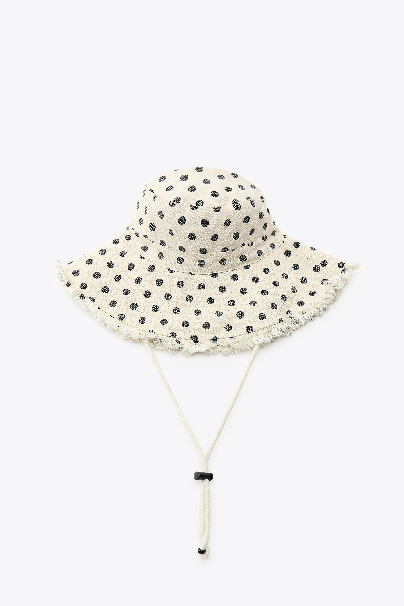 POLKA DOT BUCKET HAT Product Image