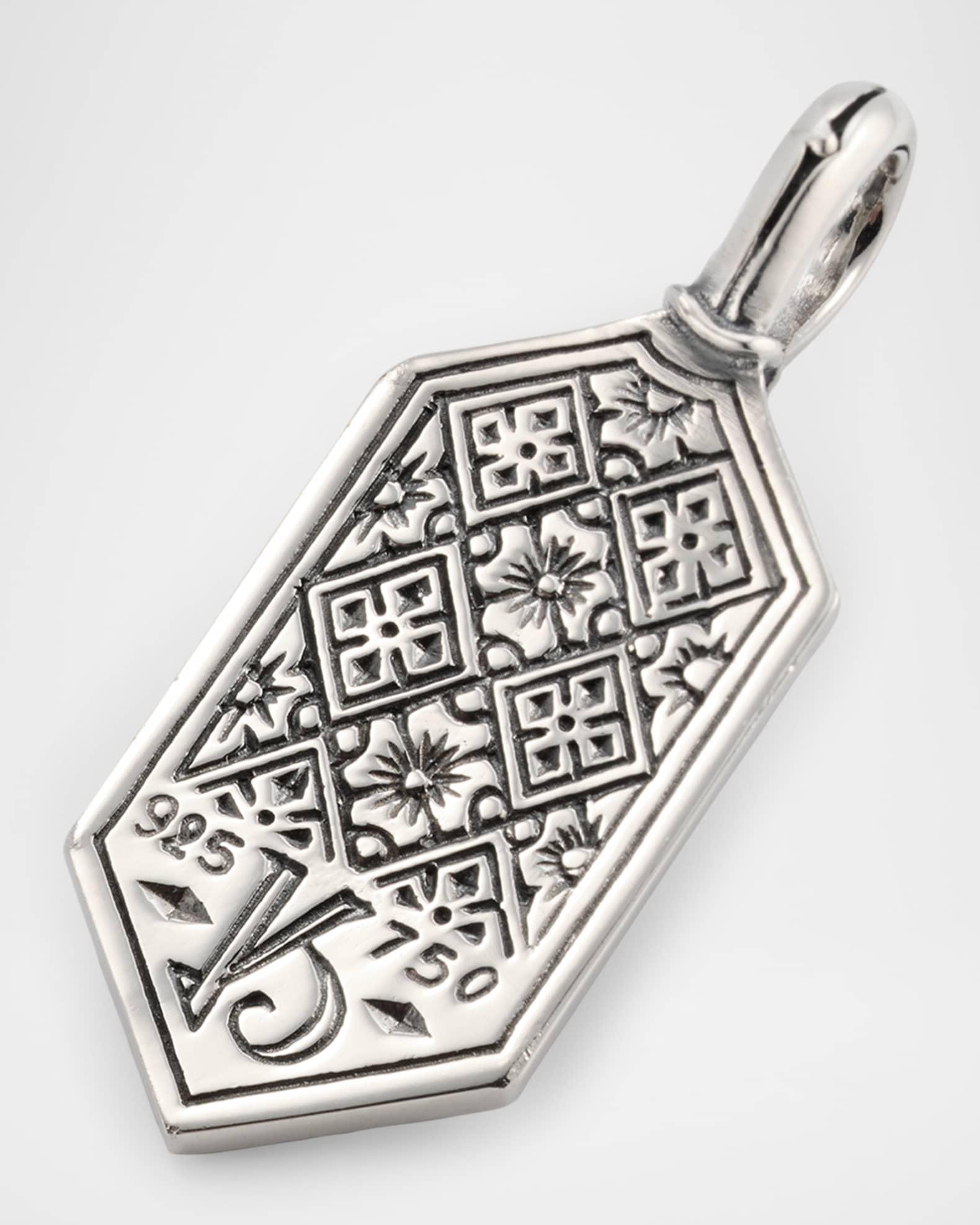 Mens Hydra Sterling Silver and 18K Gold Pendant Product Image